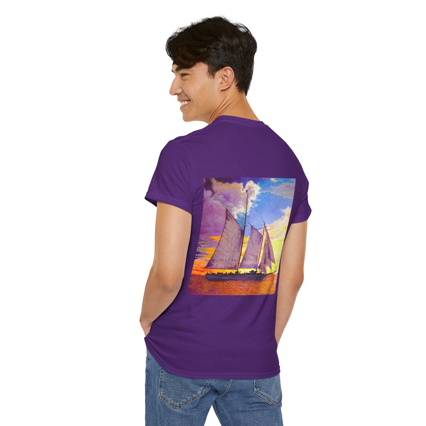 Smooth Sailing- Amazing Unisex Heavy Cotton Short Sleeve Tee Shirts!