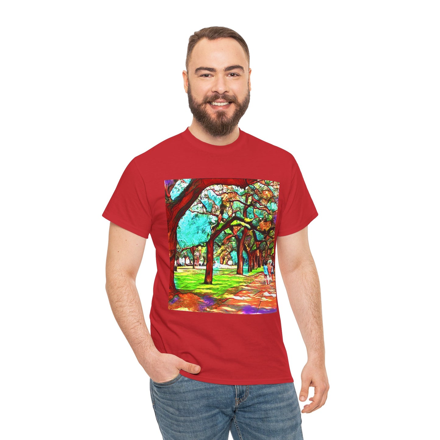 Savannah Walk -Amazing Unisex Heavy Cotton Short Sleeve Tee Shirts!