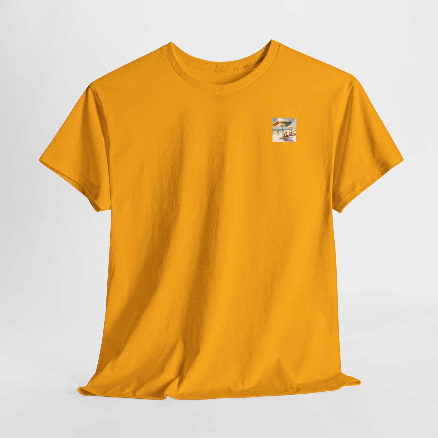 At the Beach Amazing Unisex Heavy Cotton Short Sleeve Tee Shirts!