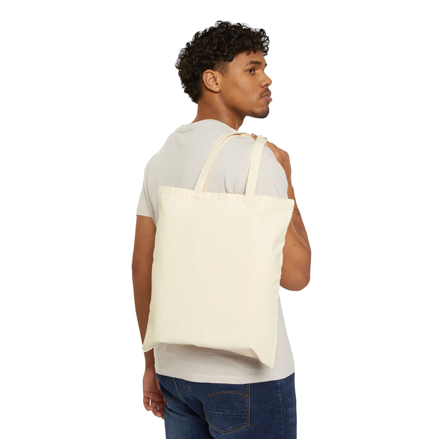 "Yep... Dog" Stylish Cotton Canvas Tote Bag, Eco-Friendly Shopping Bag, Art Tote, Gift for Her, Tote for Every Occasion