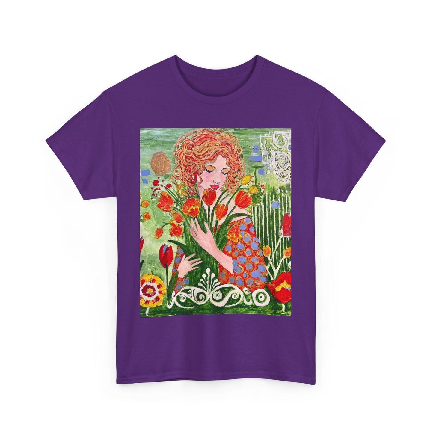 The Queen of Spring - Amazing Unisex Heavy Cotton Tee