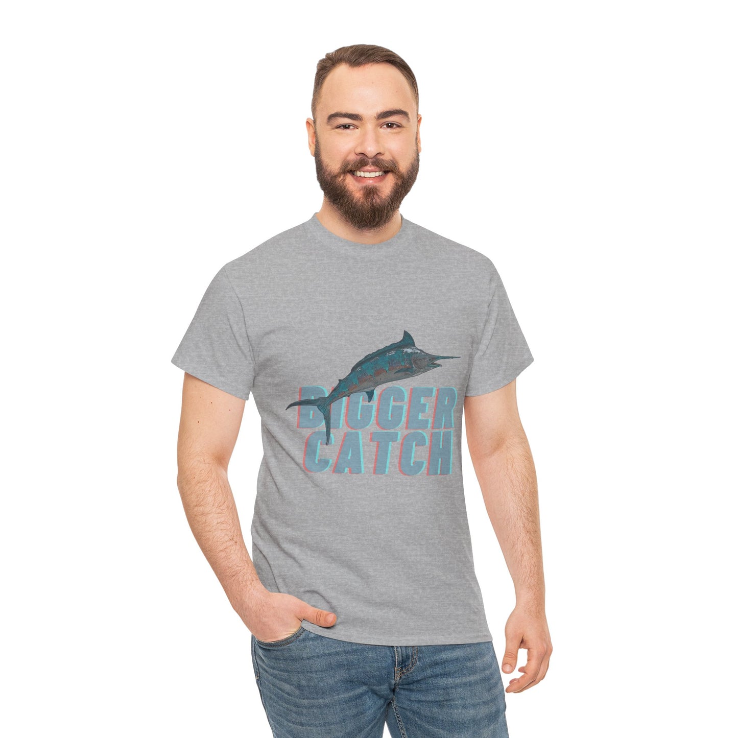 Big Catch - Amazing Unisex Heavy Cotton Short Sleeve Tee Shirts!