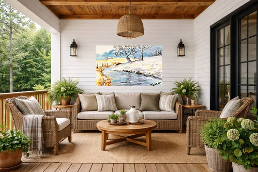 Watson Creek| Mountain Creek Art| Teresa Johnson Art| Giclee Paper- Wood- Metal- Canvas