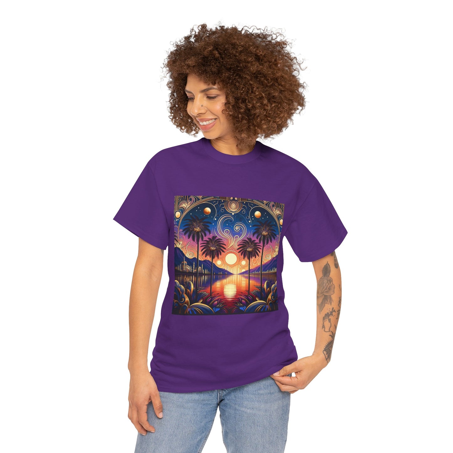 Tropical Dream- Amazing Unisex Heavy Cotton Short Sleeve Tee Shirts!