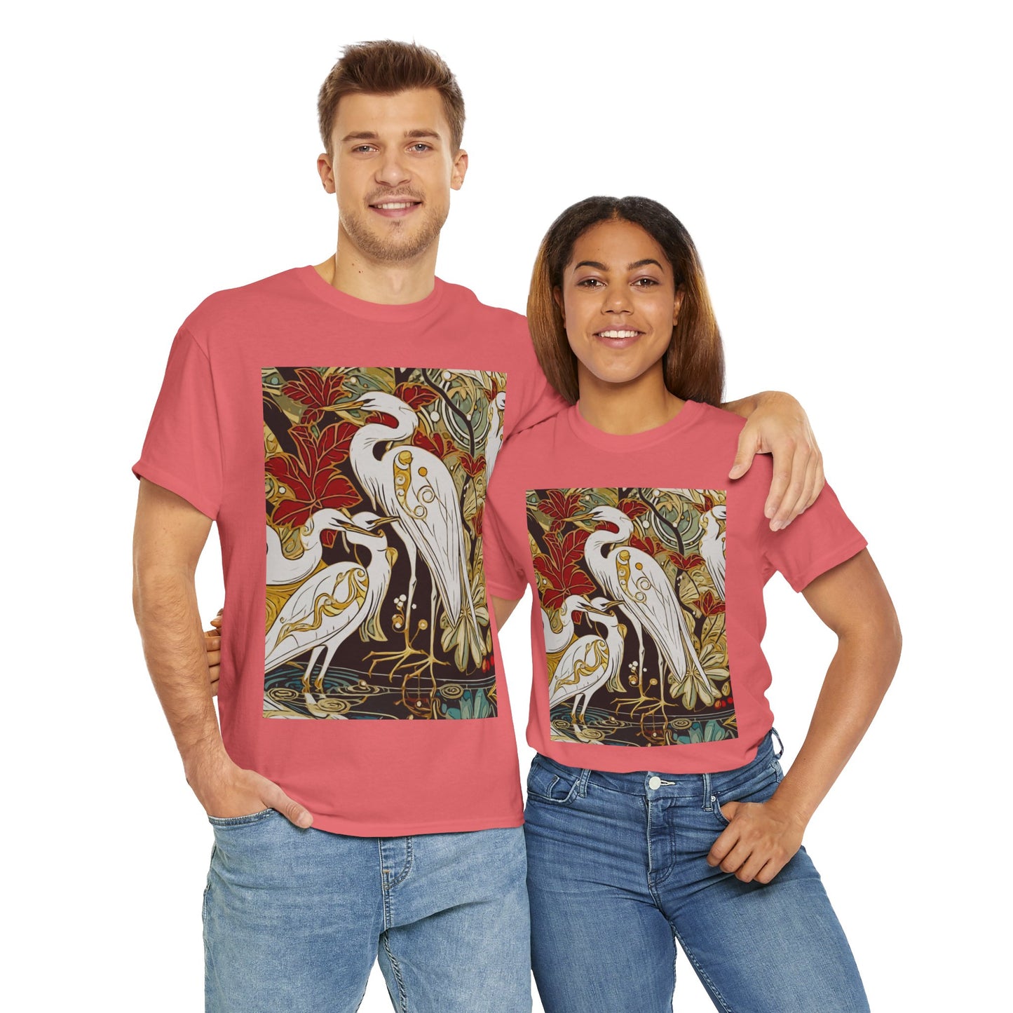 Gorgeous Birds Amazing Unisex Heavy Cotton Short Sleeve Tee Shirts!