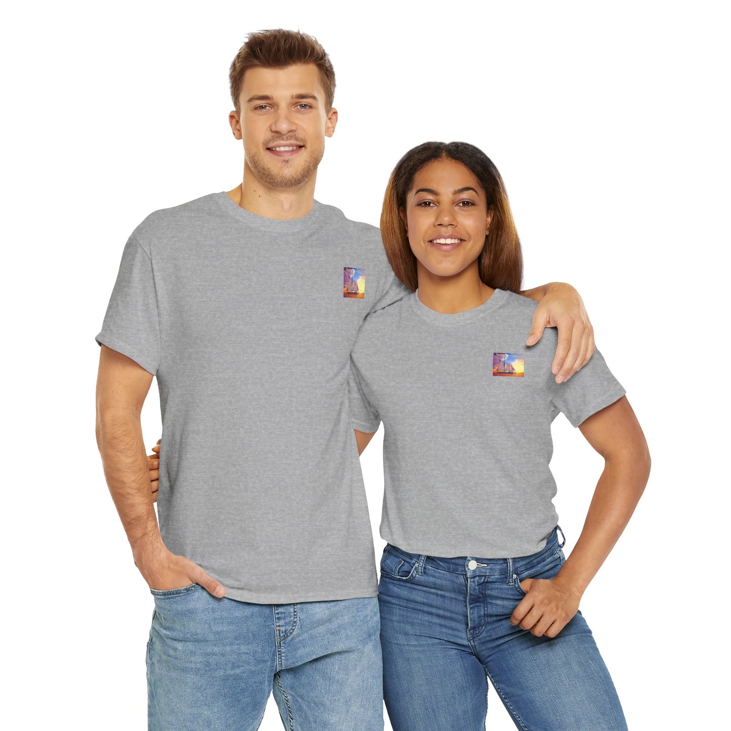 Smooth Sailing- Amazing Unisex Heavy Cotton Short Sleeve Tee Shirts!