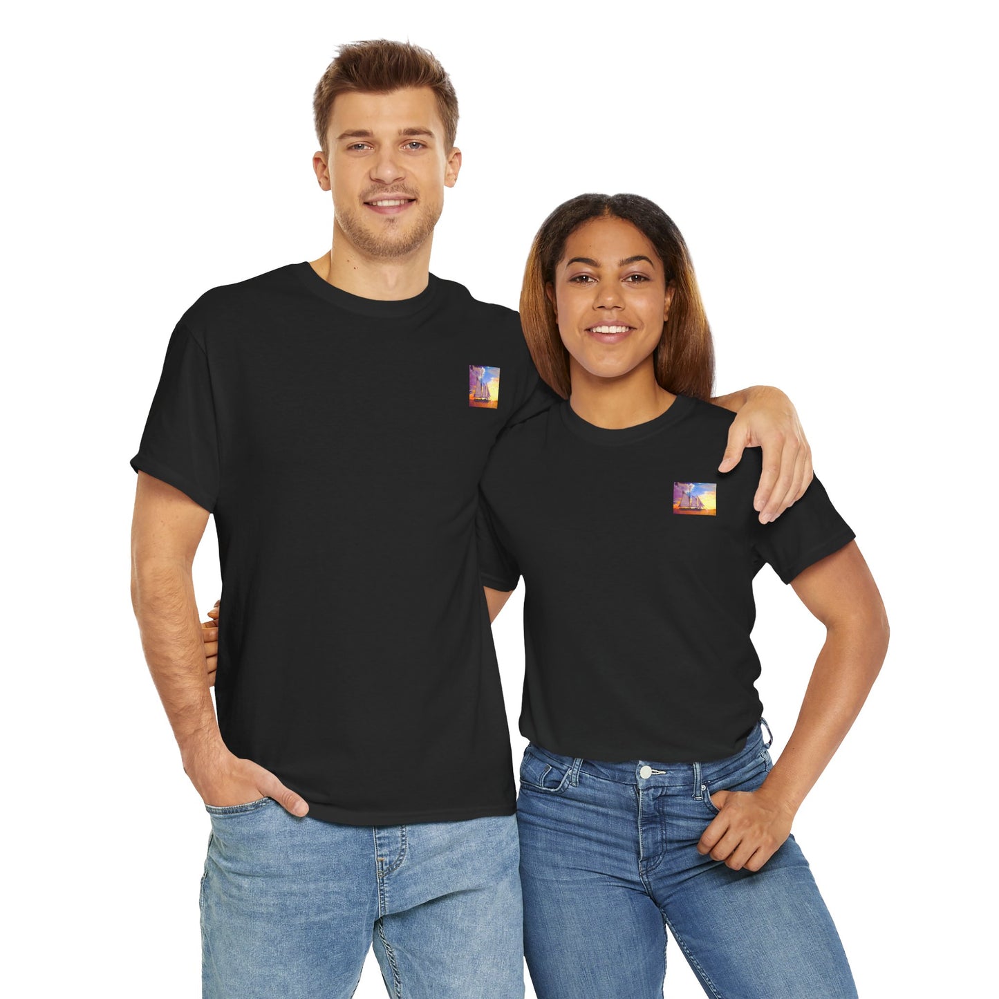 Smooth Sailing- Amazing Unisex Heavy Cotton Short Sleeve Tee Shirts!
