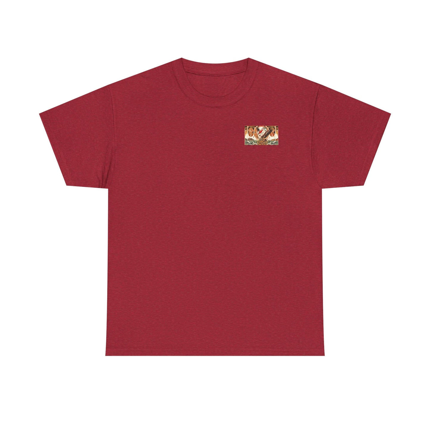 Magnificent Bird - Amazing Unisex Heavy Cotton Short Sleeve Tee Shirts!