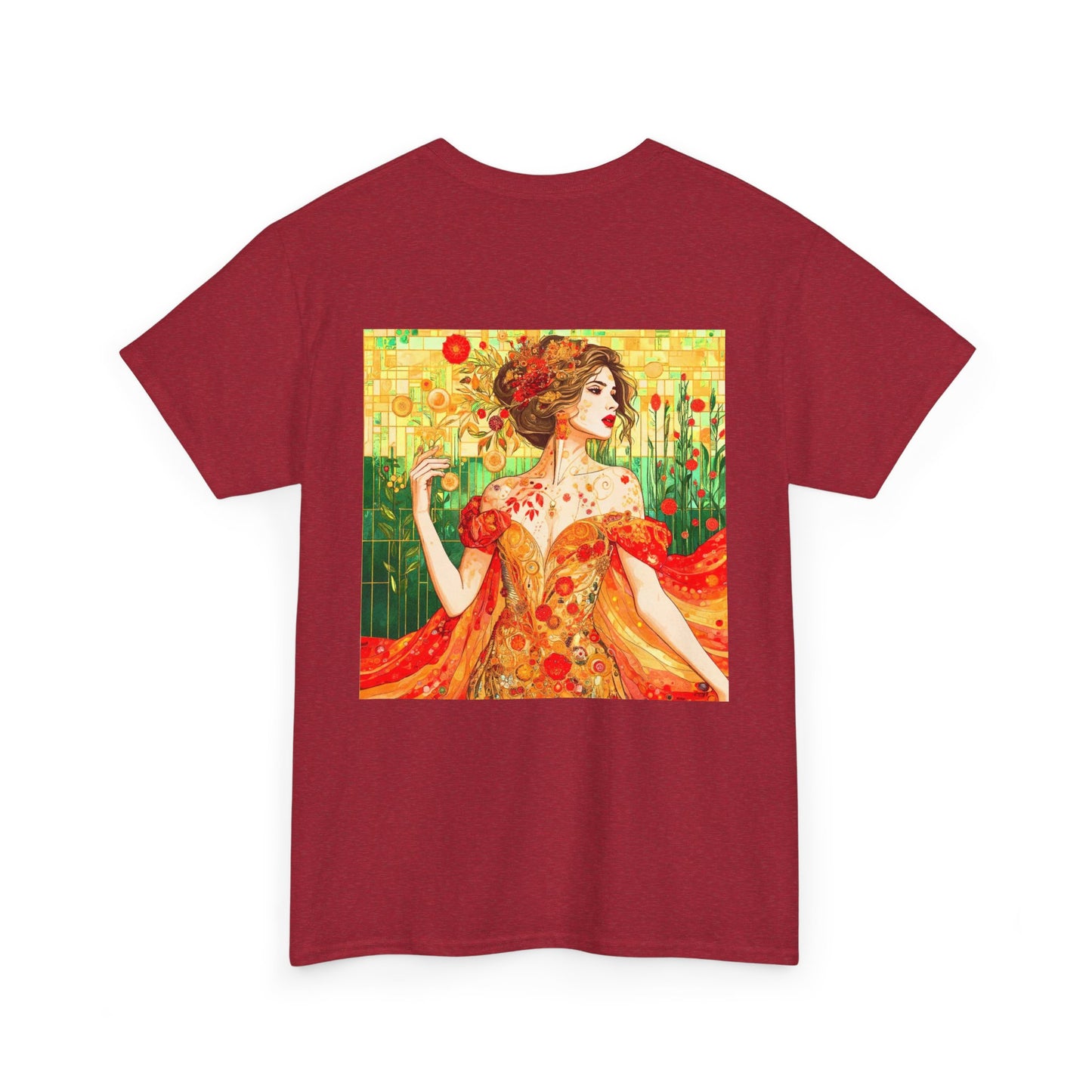 Autumn Queen - Amazing Unisex Heavy Cotton Short Sleeve Tee Shirts!