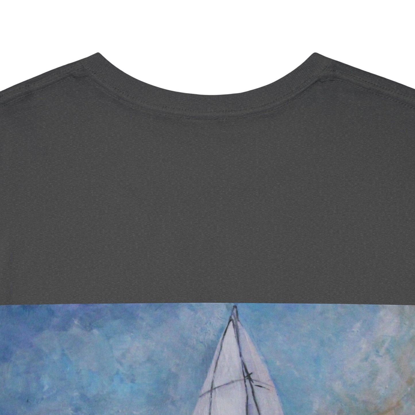 Smoothly Sailing - Amazing Unisex Heavy Cotton Short Sleeve Tee Shirts!