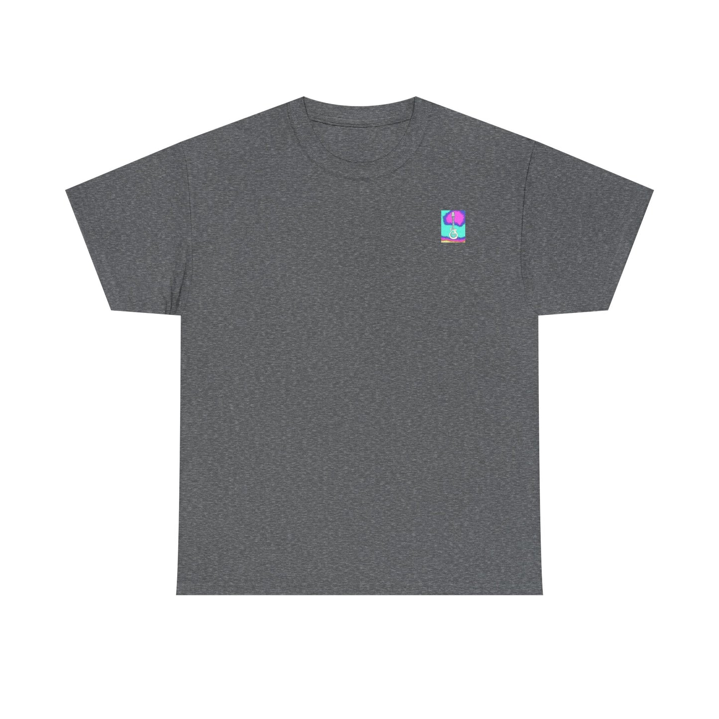 Psychedelic Guitar- Amazing Unisex Heavy Cotton Short Sleeve Tee Shirts!