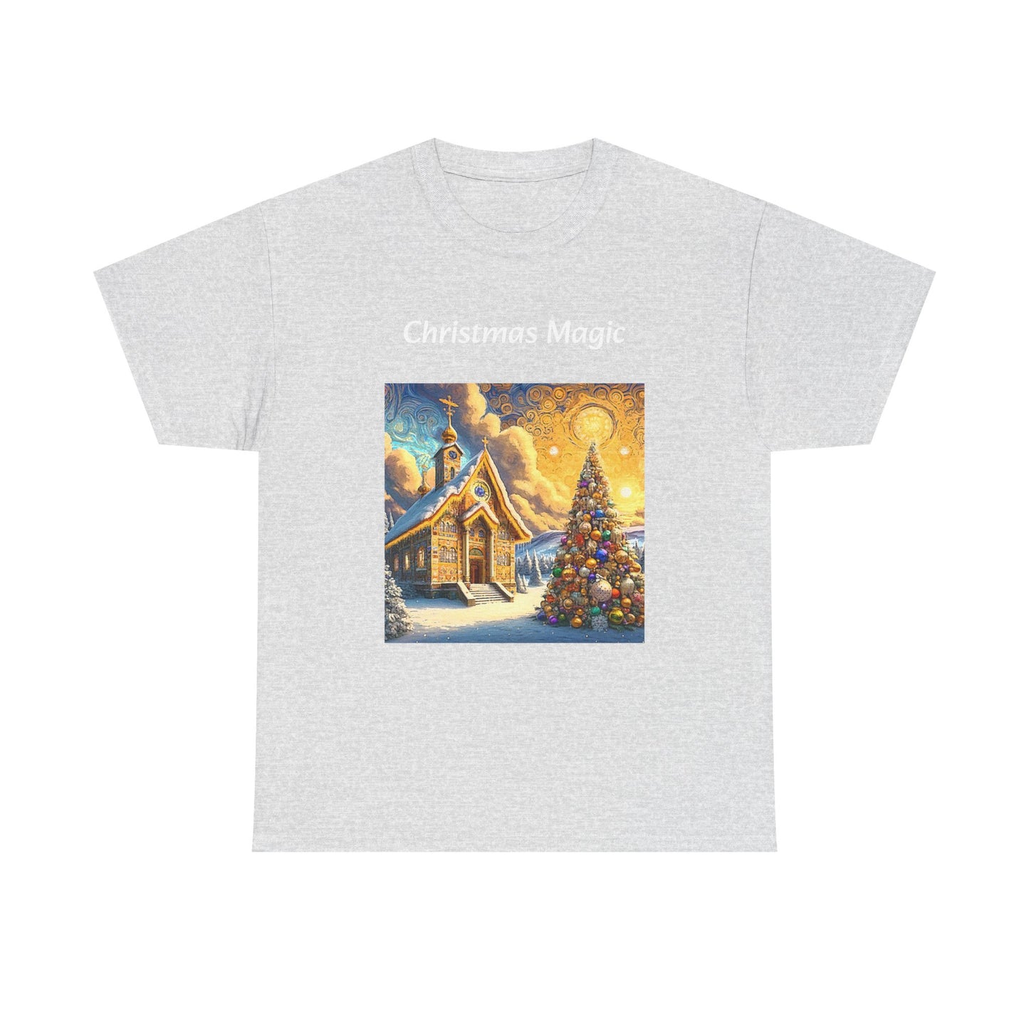 Magic Christmas Amazing Unisex Heavy Cotton Short Sleeve Tee Shirts!