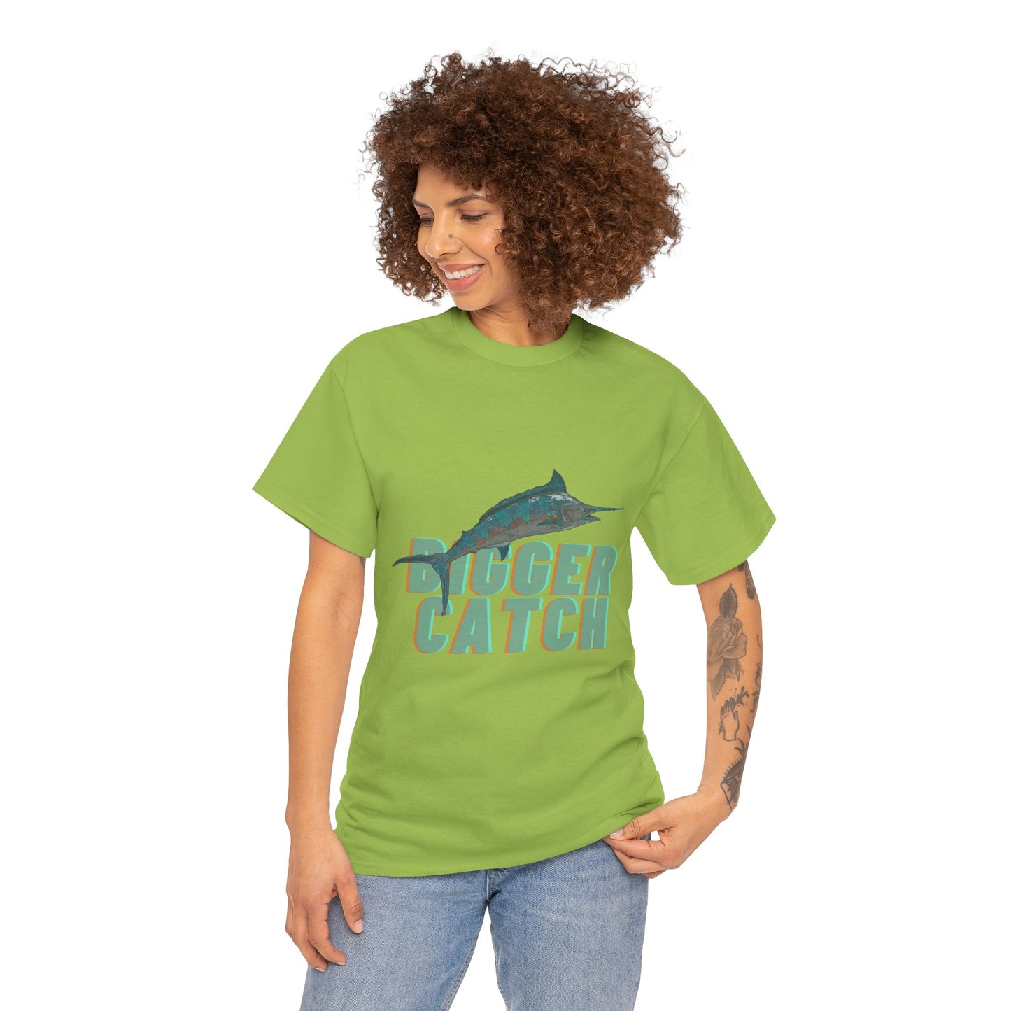 Big Catch - Amazing Unisex Heavy Cotton Short Sleeve Tee Shirts!