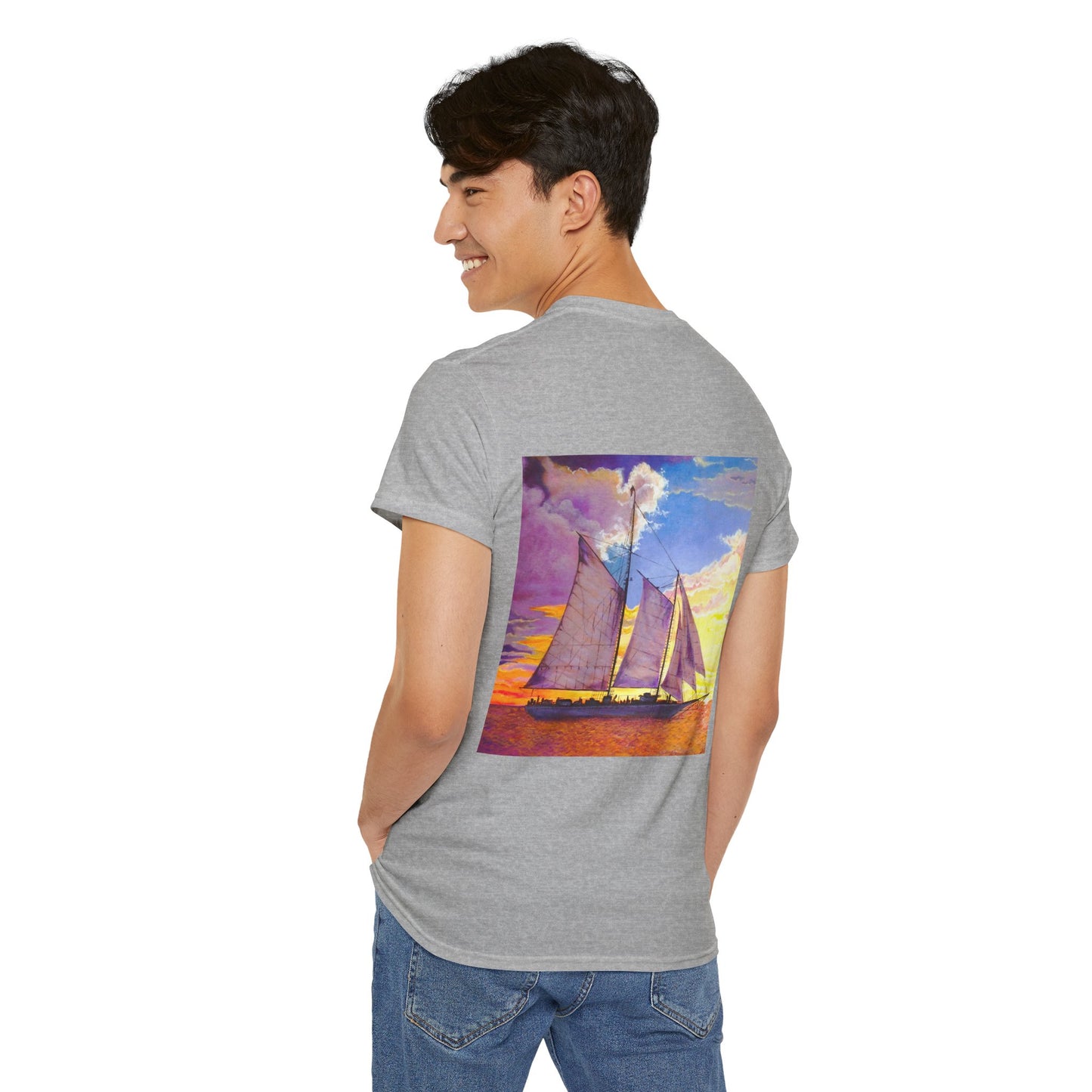Smooth Sailing- Amazing Unisex Heavy Cotton Short Sleeve Tee Shirts!