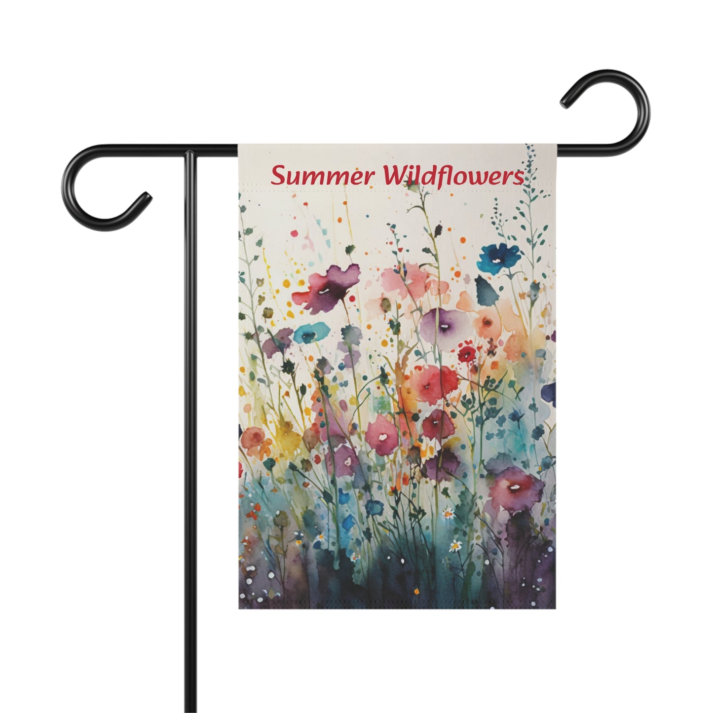 Summer Wildflowers Garden & House Banner