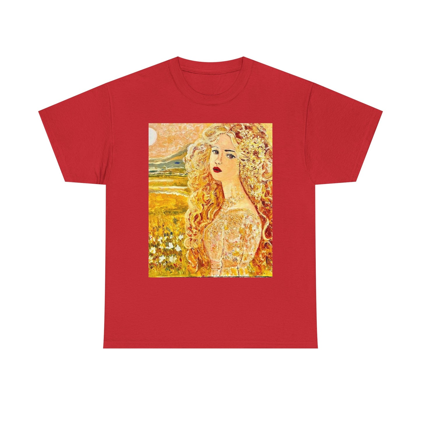 Queen of Summer- Amazing Unisex Heavy Cotton Tee