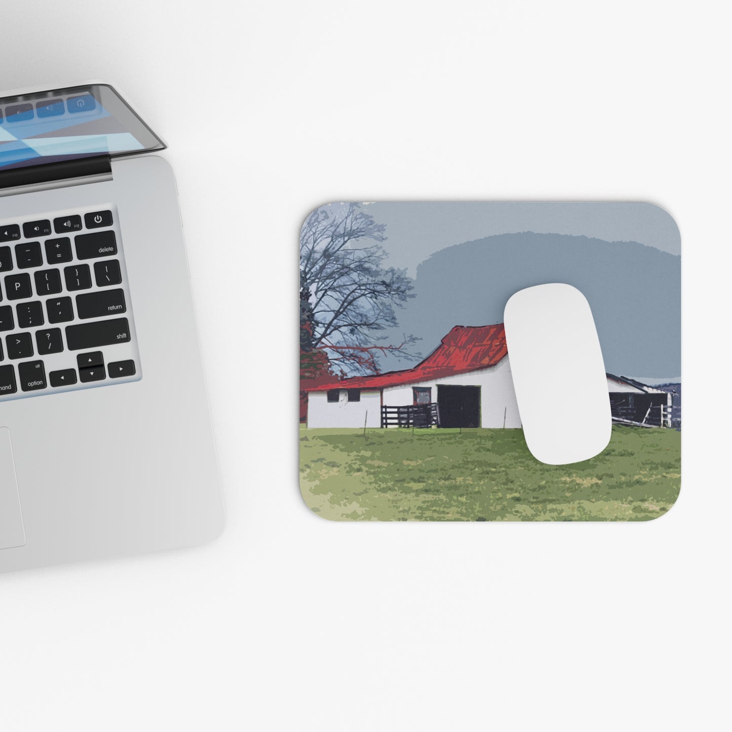 Red Roof Mountain Mousepad