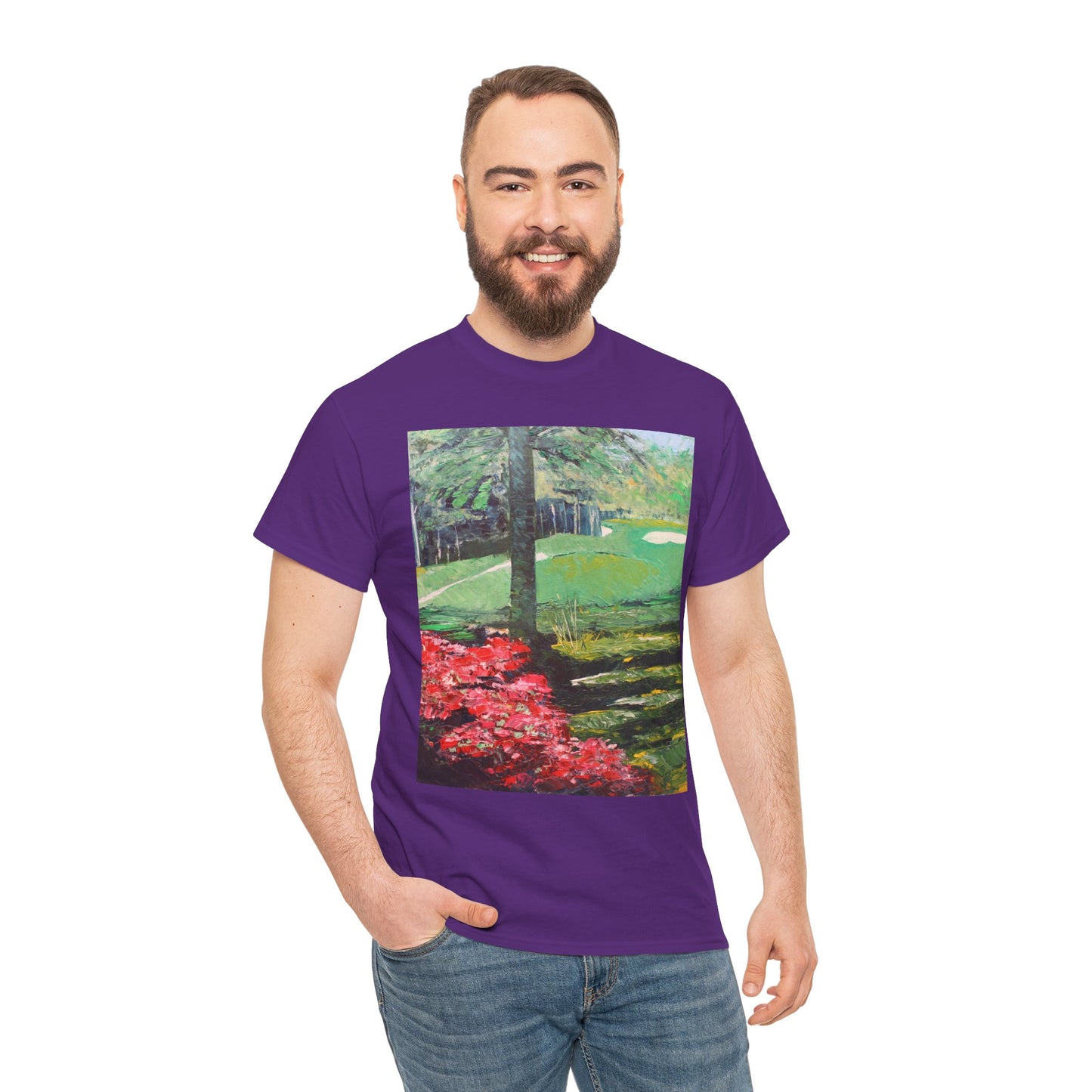 Masters Golf Course- Amazing Unisex Heavy Cotton Short Sleeve Tee Shirts!