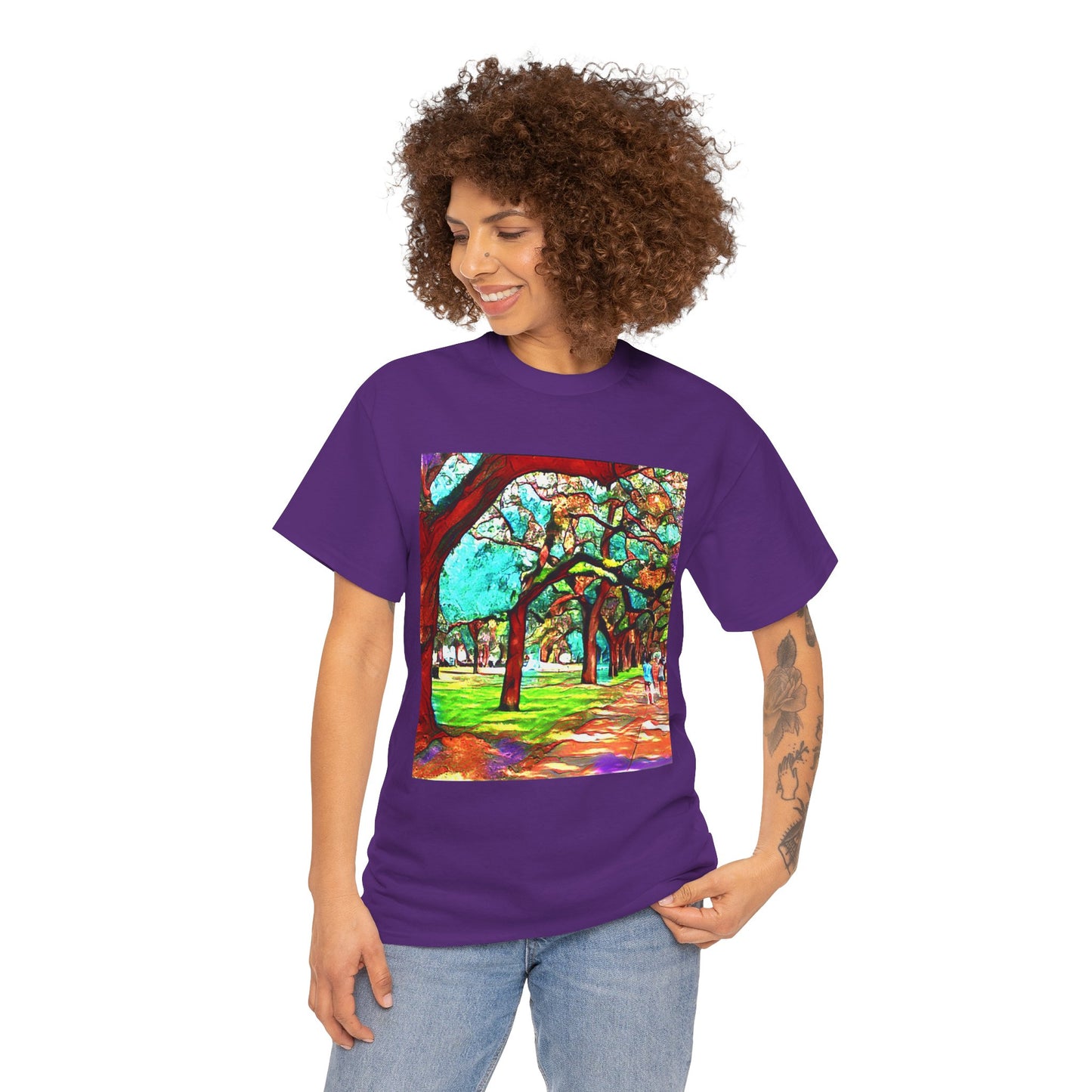 Savannah Walk -Amazing Unisex Heavy Cotton Short Sleeve Tee Shirts!