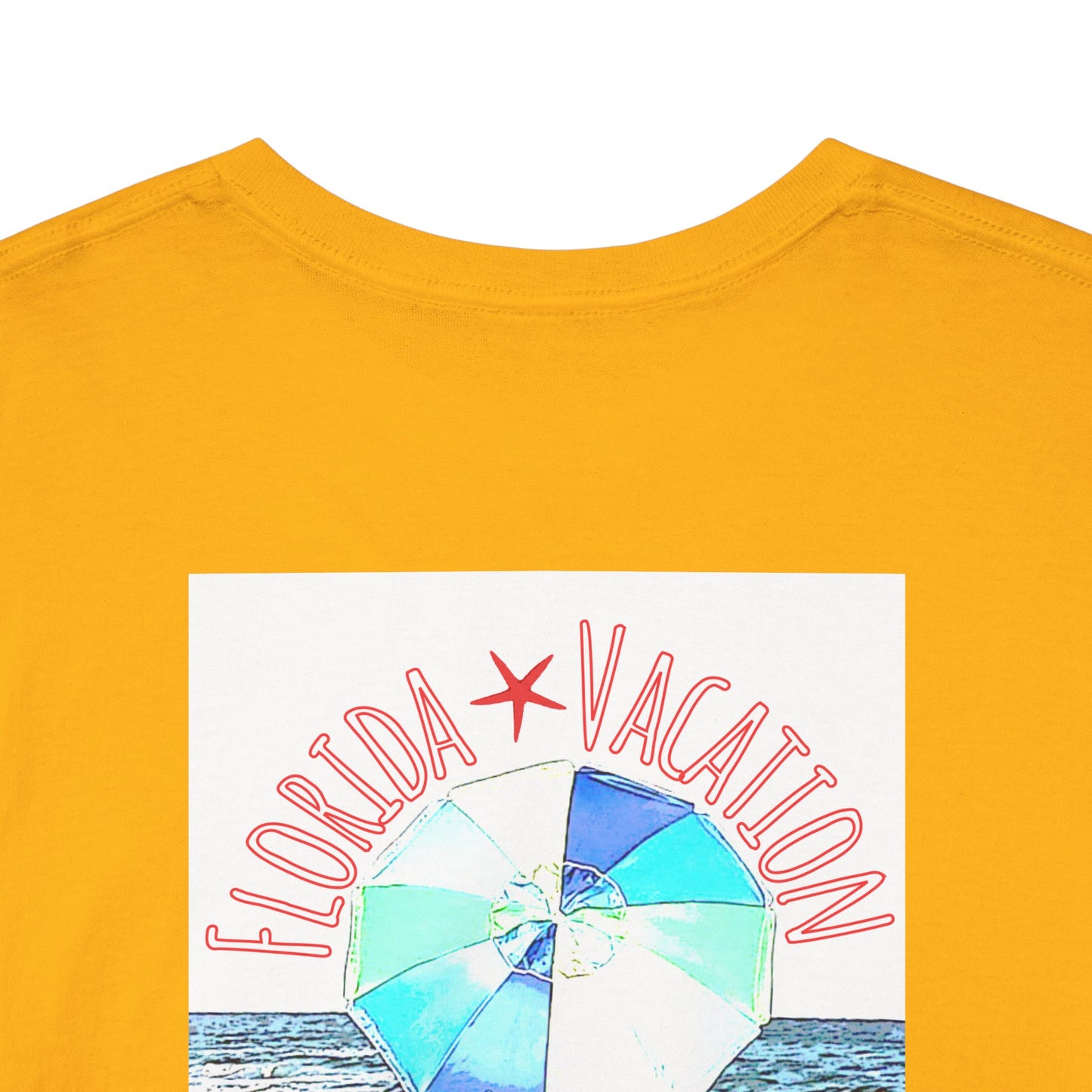 Florida Vacation Naples -Amazing Unisex Heavy Cotton Short Sleeve Tee Shirts!