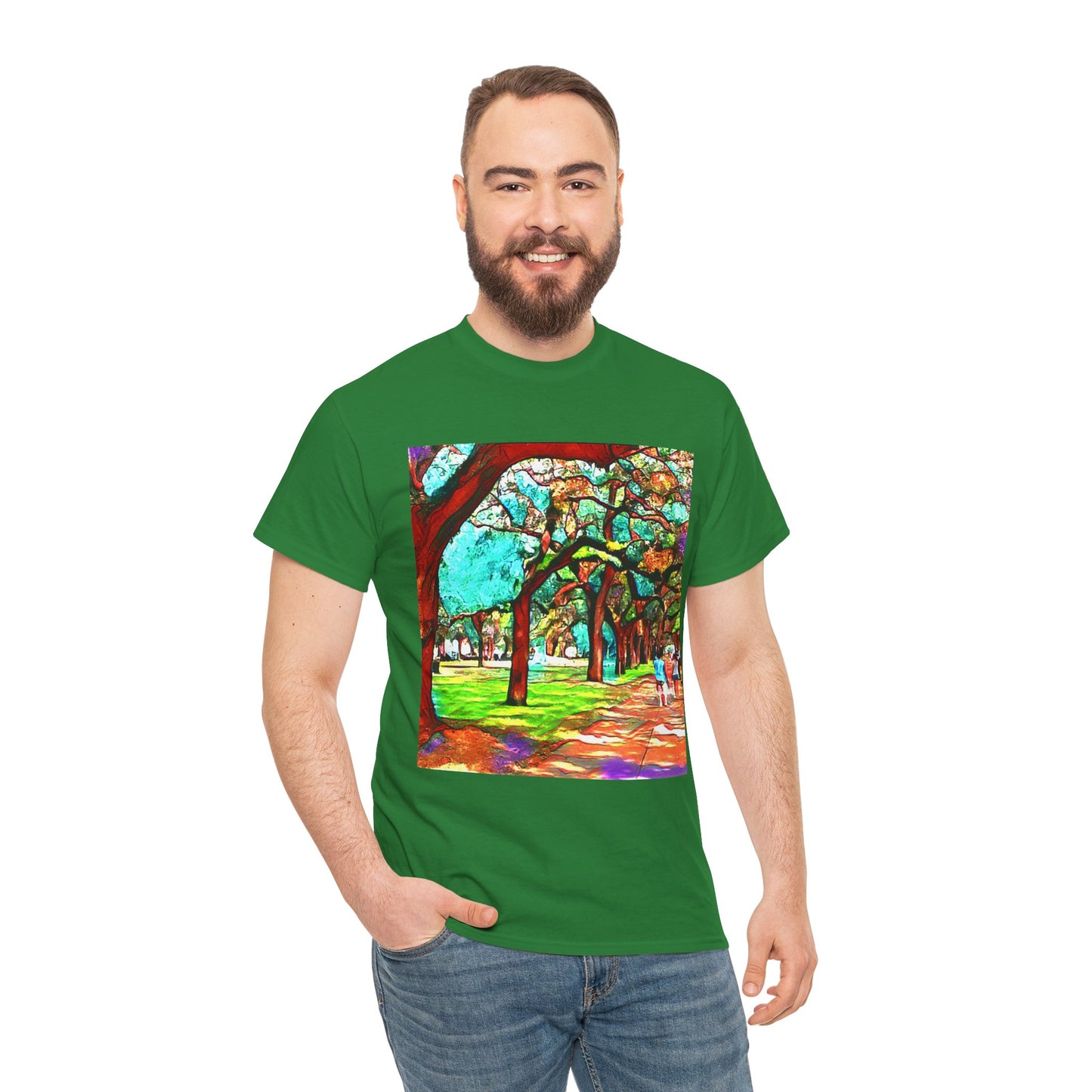 Savannah Walk -Amazing Unisex Heavy Cotton Short Sleeve Tee Shirts!