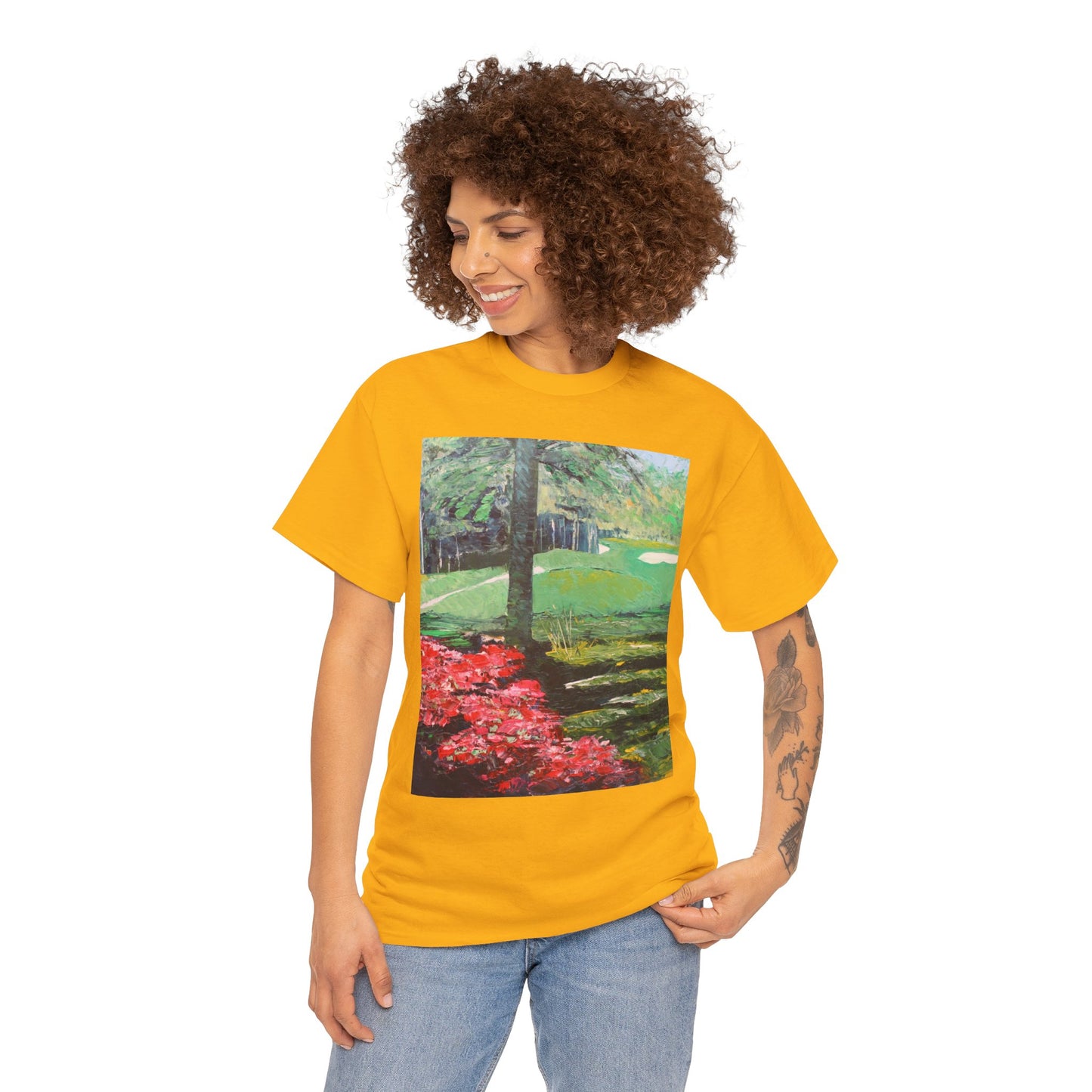 Masters Golf Course- Amazing Unisex Heavy Cotton Short Sleeve Tee Shirts!