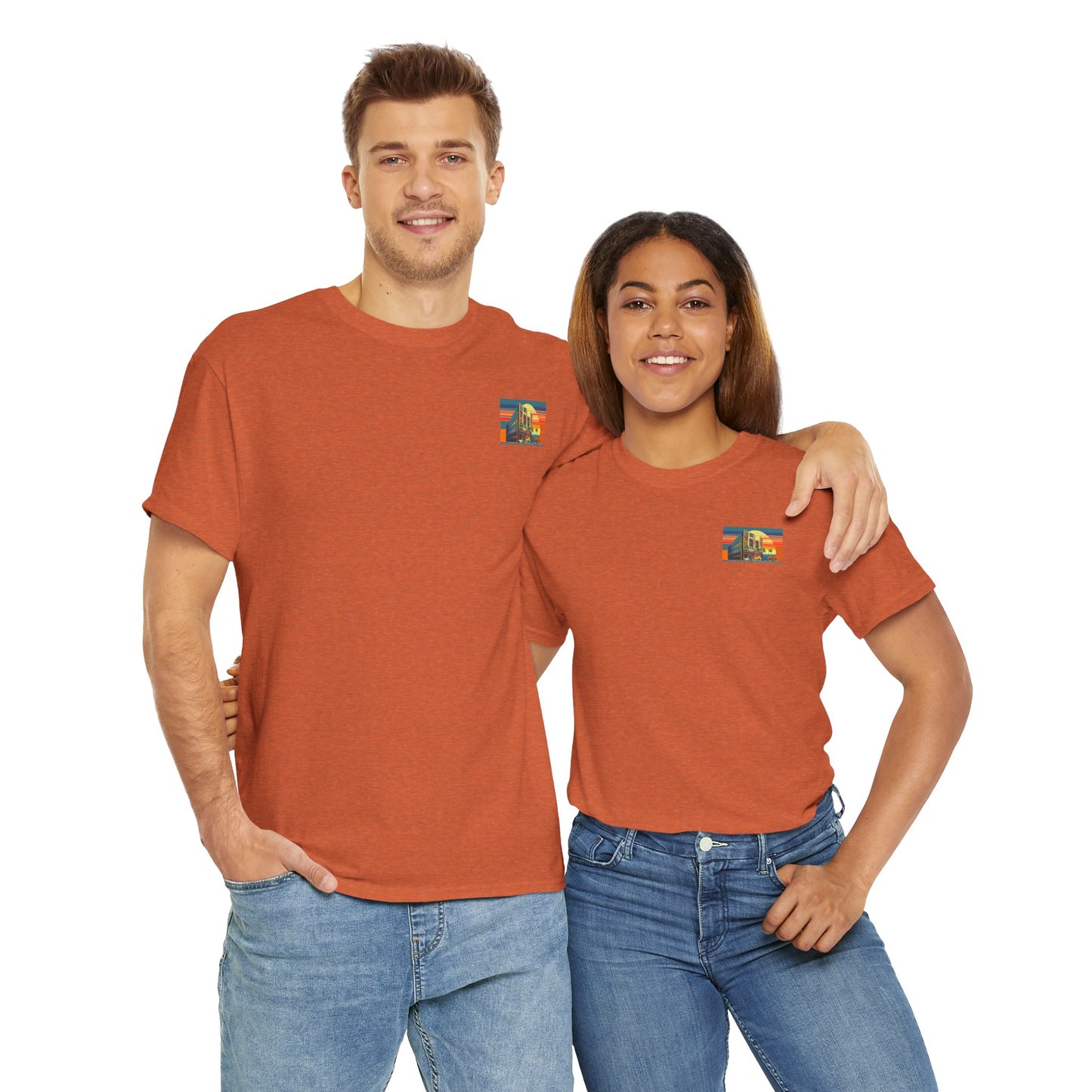 Art Deco Theatre - Amazing Unisex Heavy Cotton Short Sleeve Tee Shirts!