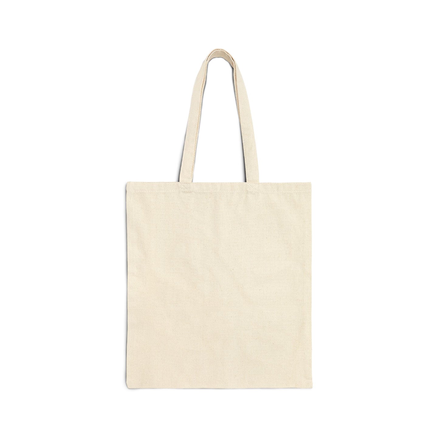 "White Egret" Stylish Cotton Canvas Tote Bag