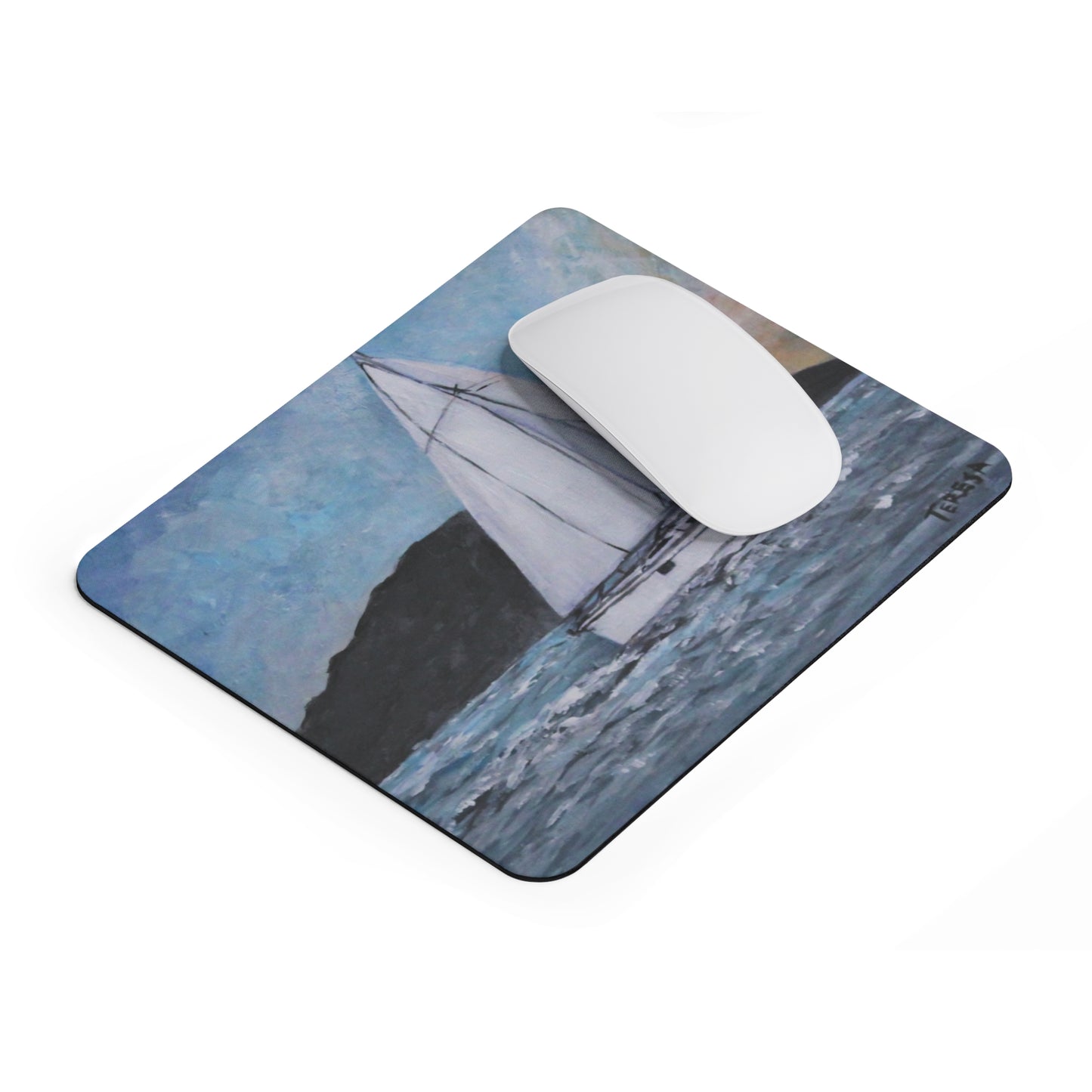Smoothly Sailing Mousepad