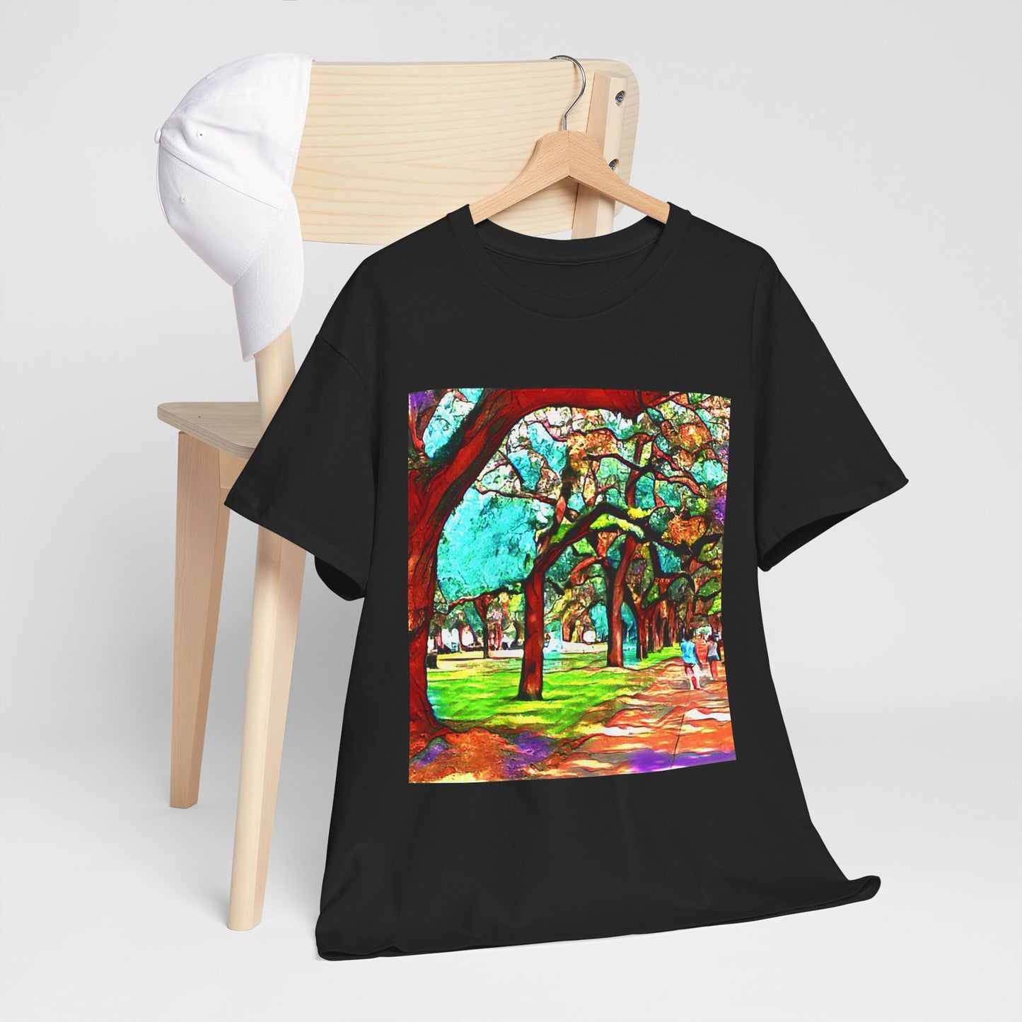 Savannah Walk -Amazing Unisex Heavy Cotton Short Sleeve Tee Shirts!