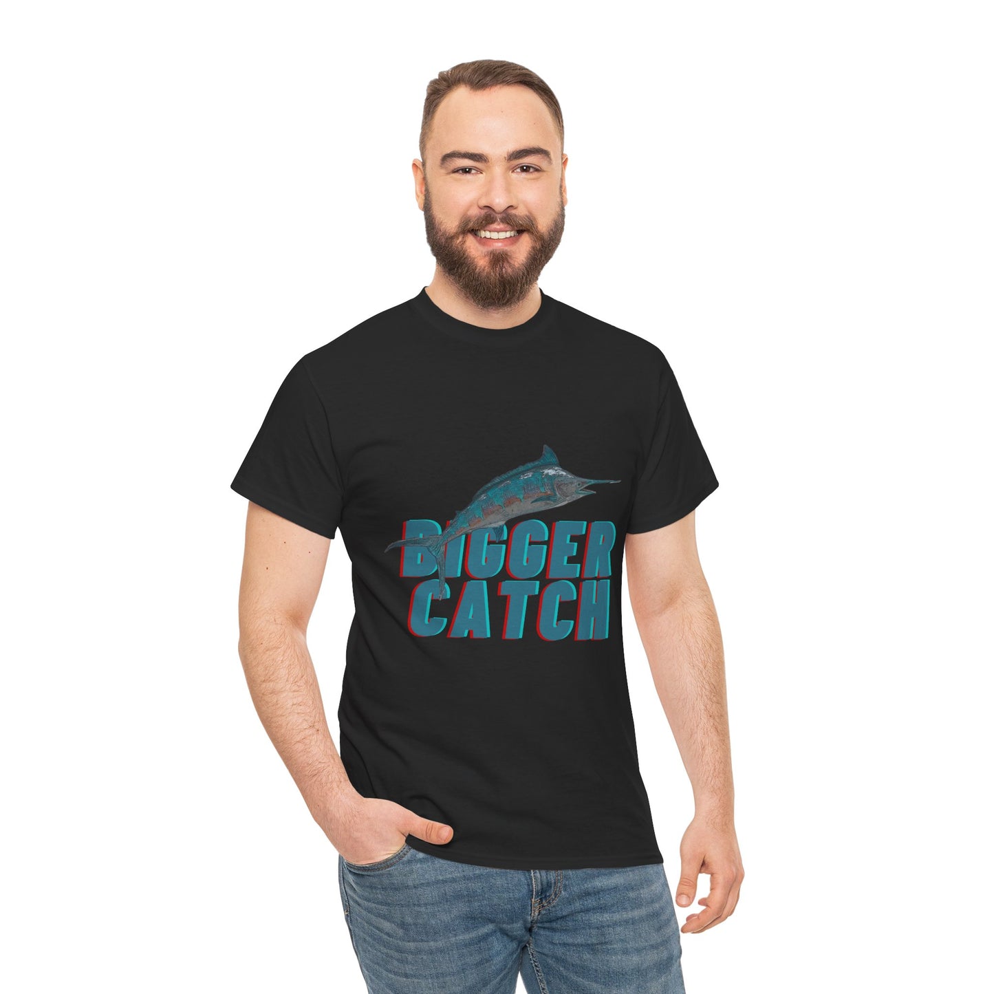 Big Catch - Amazing Unisex Heavy Cotton Short Sleeve Tee Shirts!
