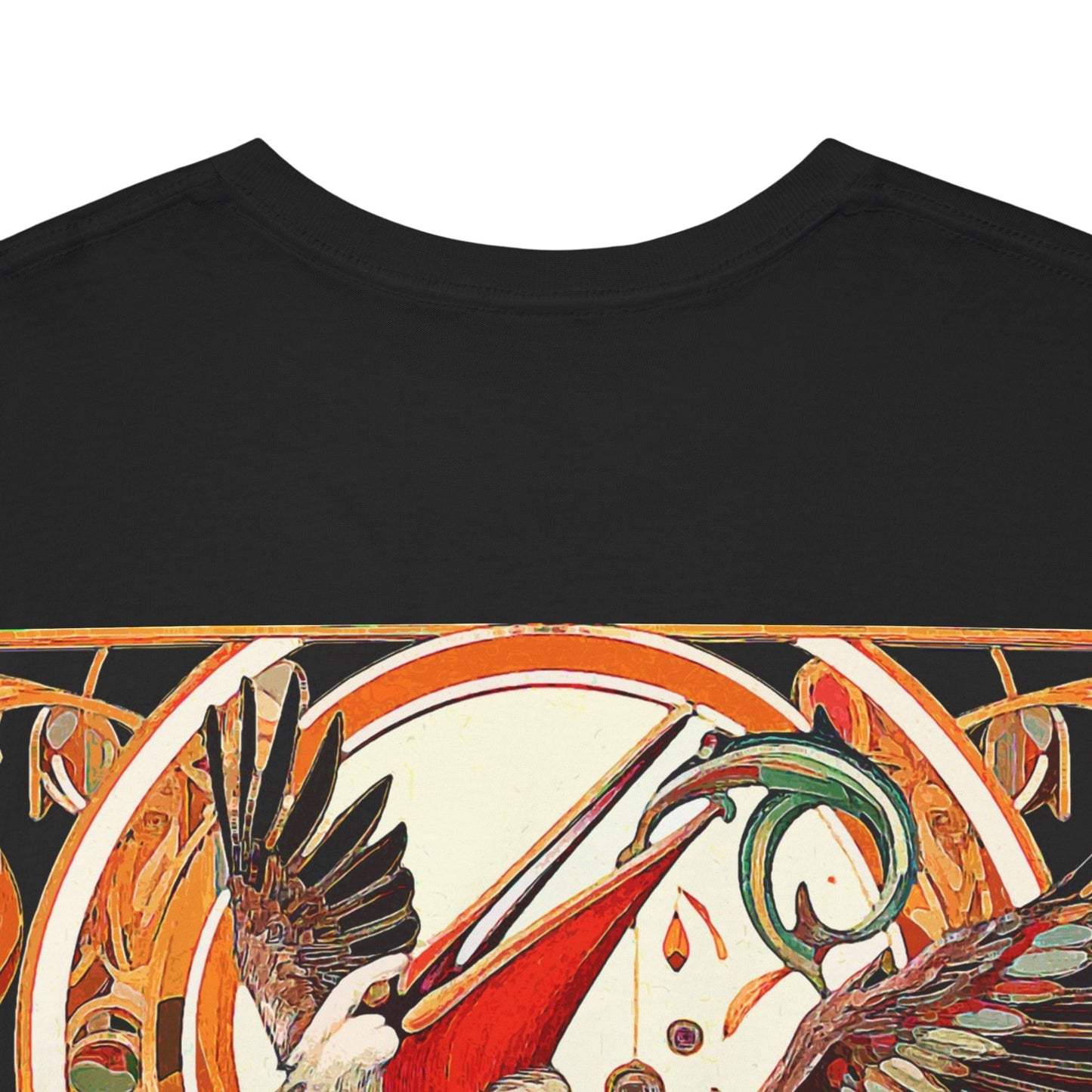 Magnificent Bird - Amazing Unisex Heavy Cotton Short Sleeve Tee Shirts!