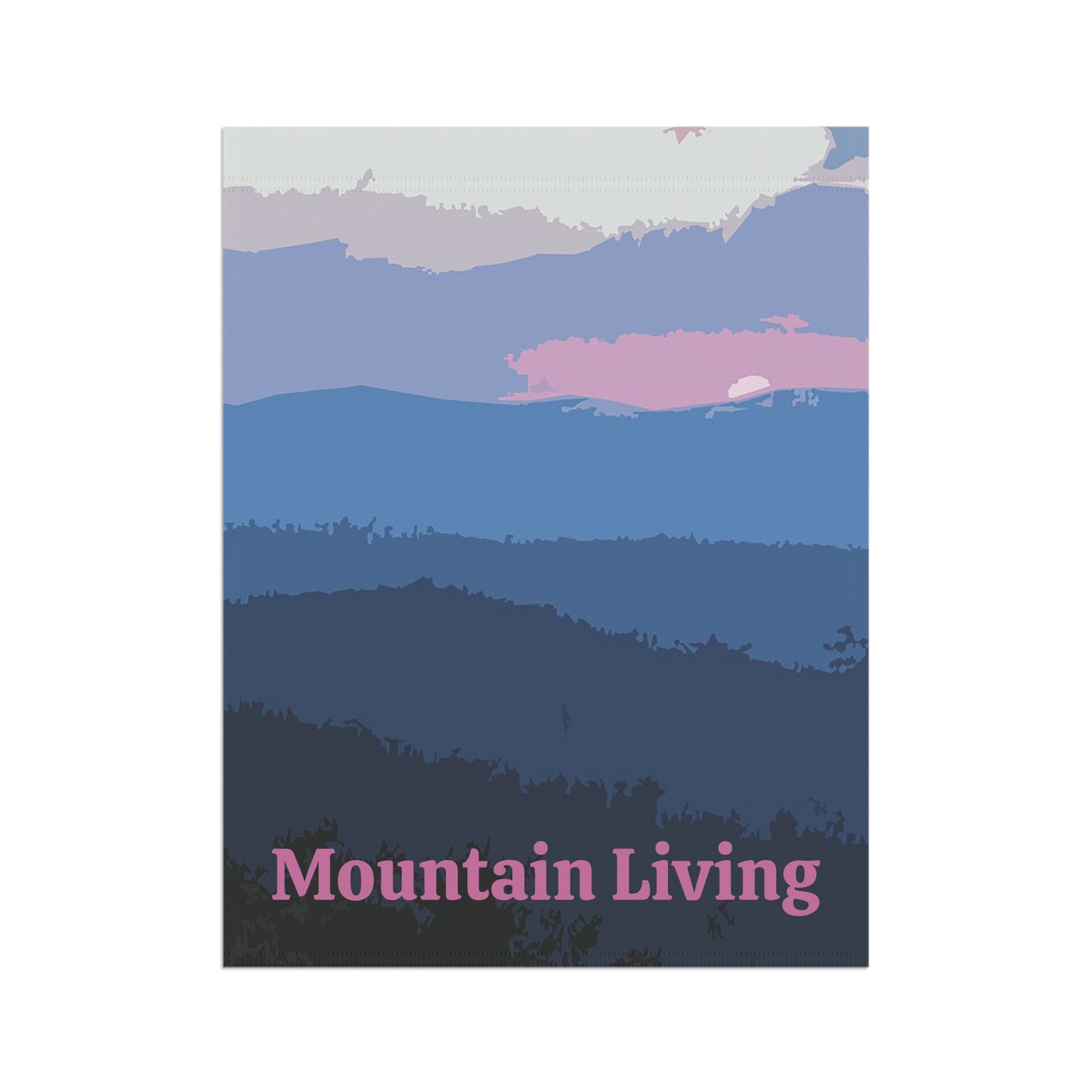Mountain Living Garden & House Banner