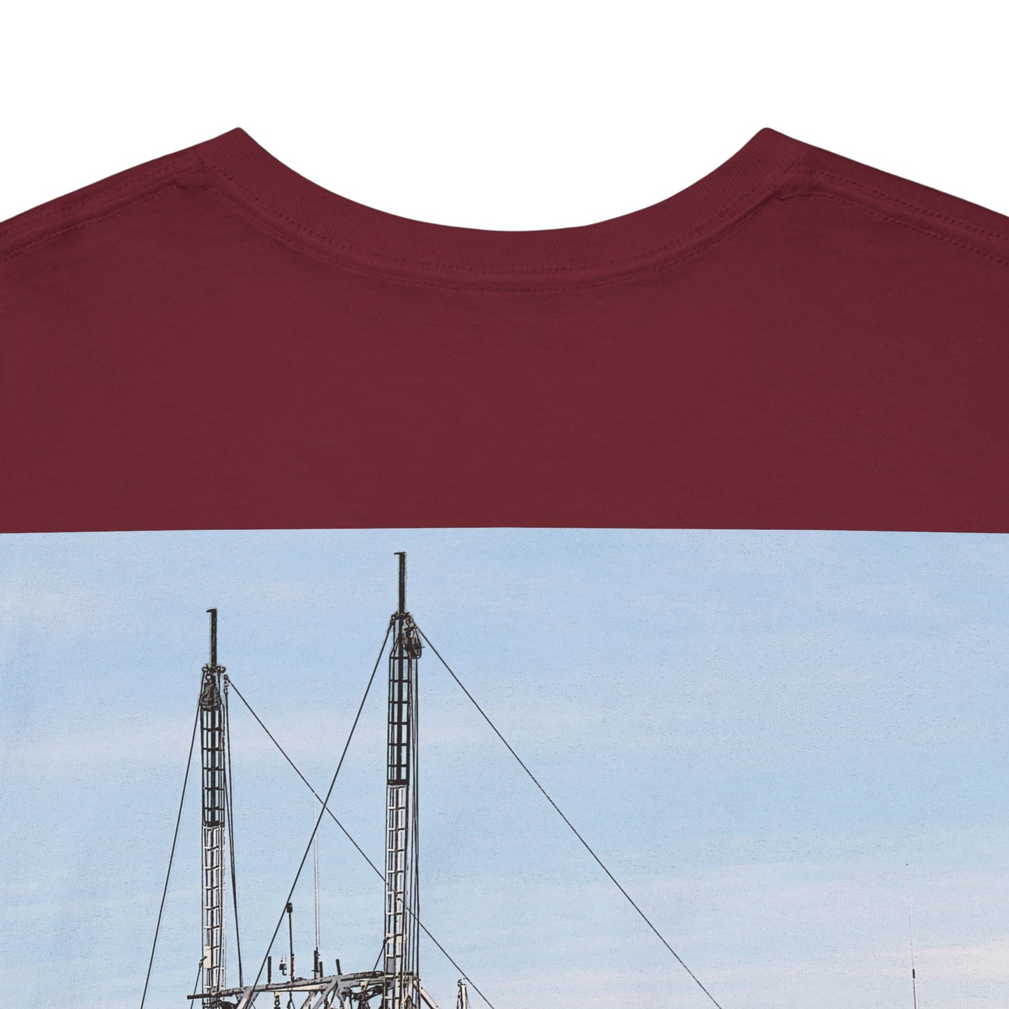 Shrimp Boat- Amazing Unisex Heavy Cotton Short Sleeve Tee Shirts!