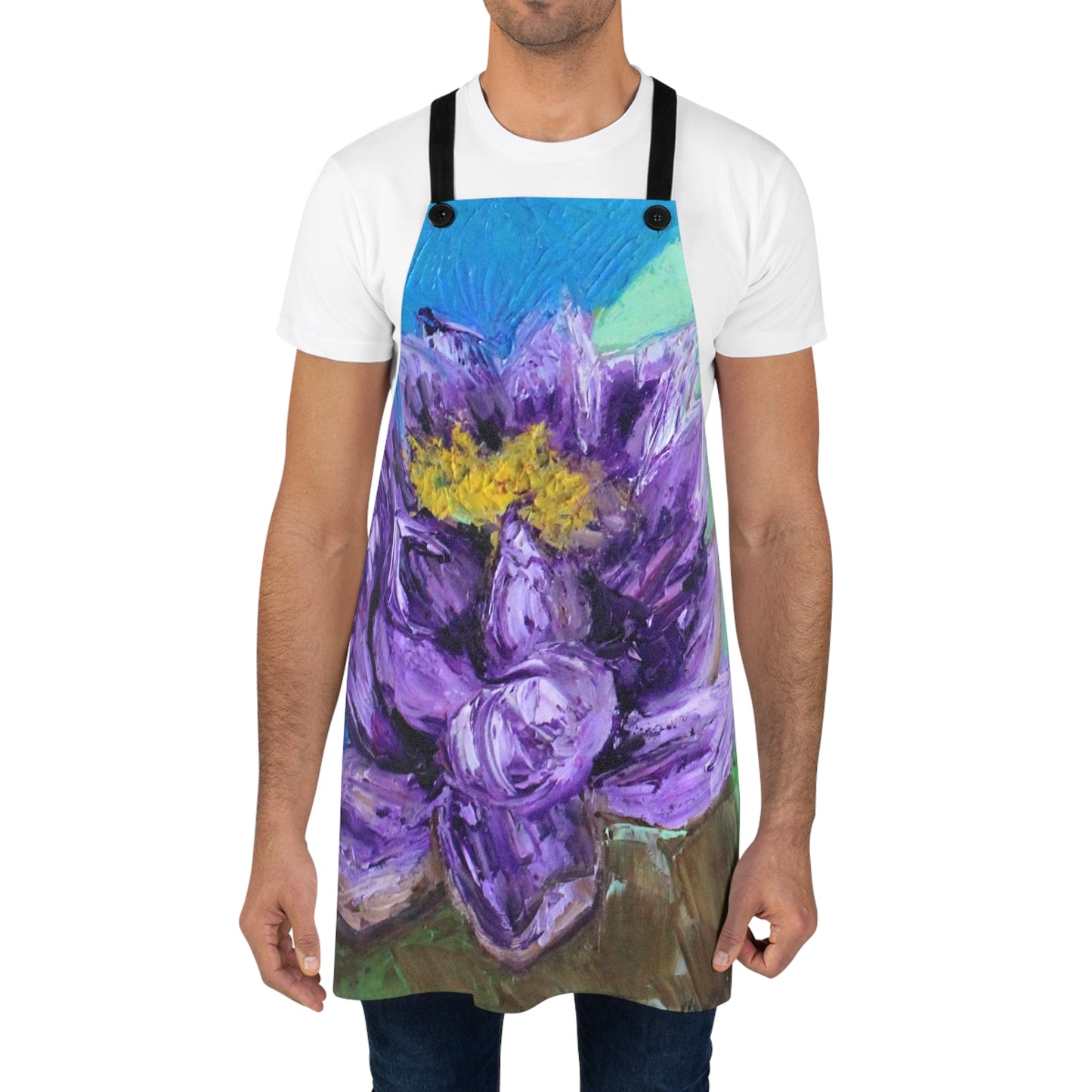 Gibbs Garden Purple Beauty-Apron