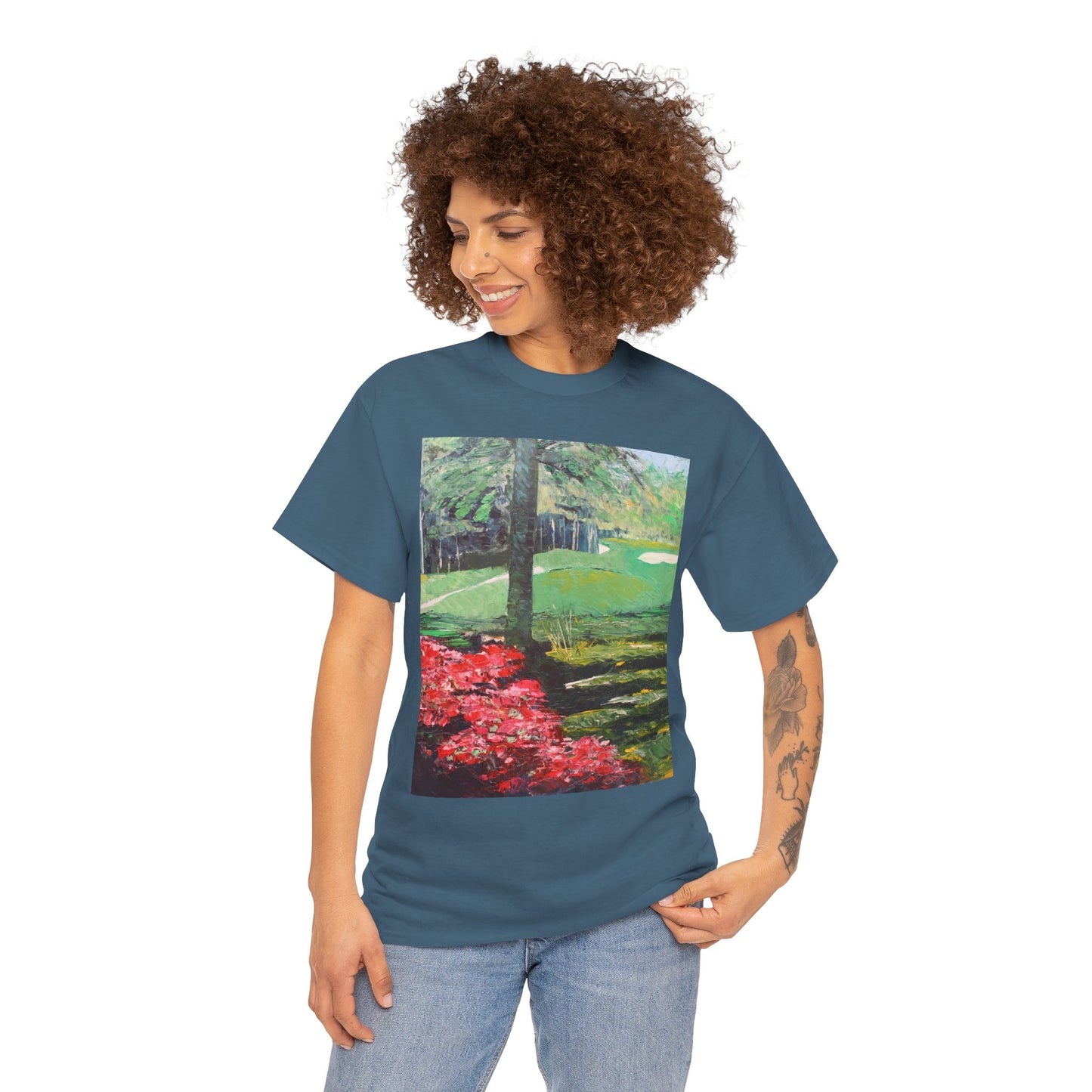 Masters Golf Course- Amazing Unisex Heavy Cotton Short Sleeve Tee Shirts!