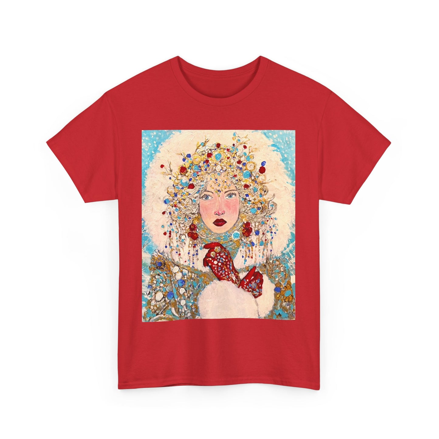 The Queen of Winter - Amazing Unisex Heavy Cotton Tee
