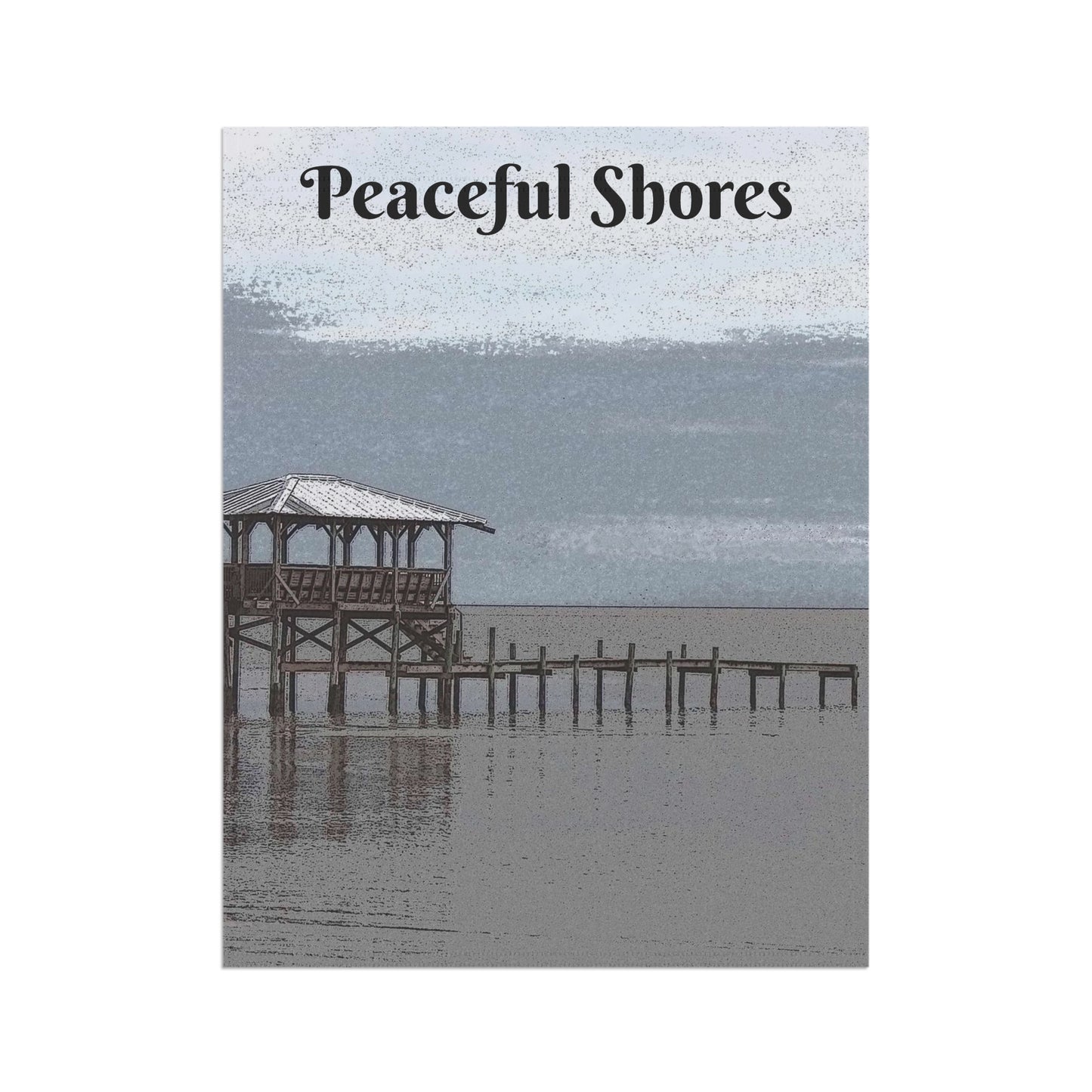 Peaceful Shores. Garden & House Banner