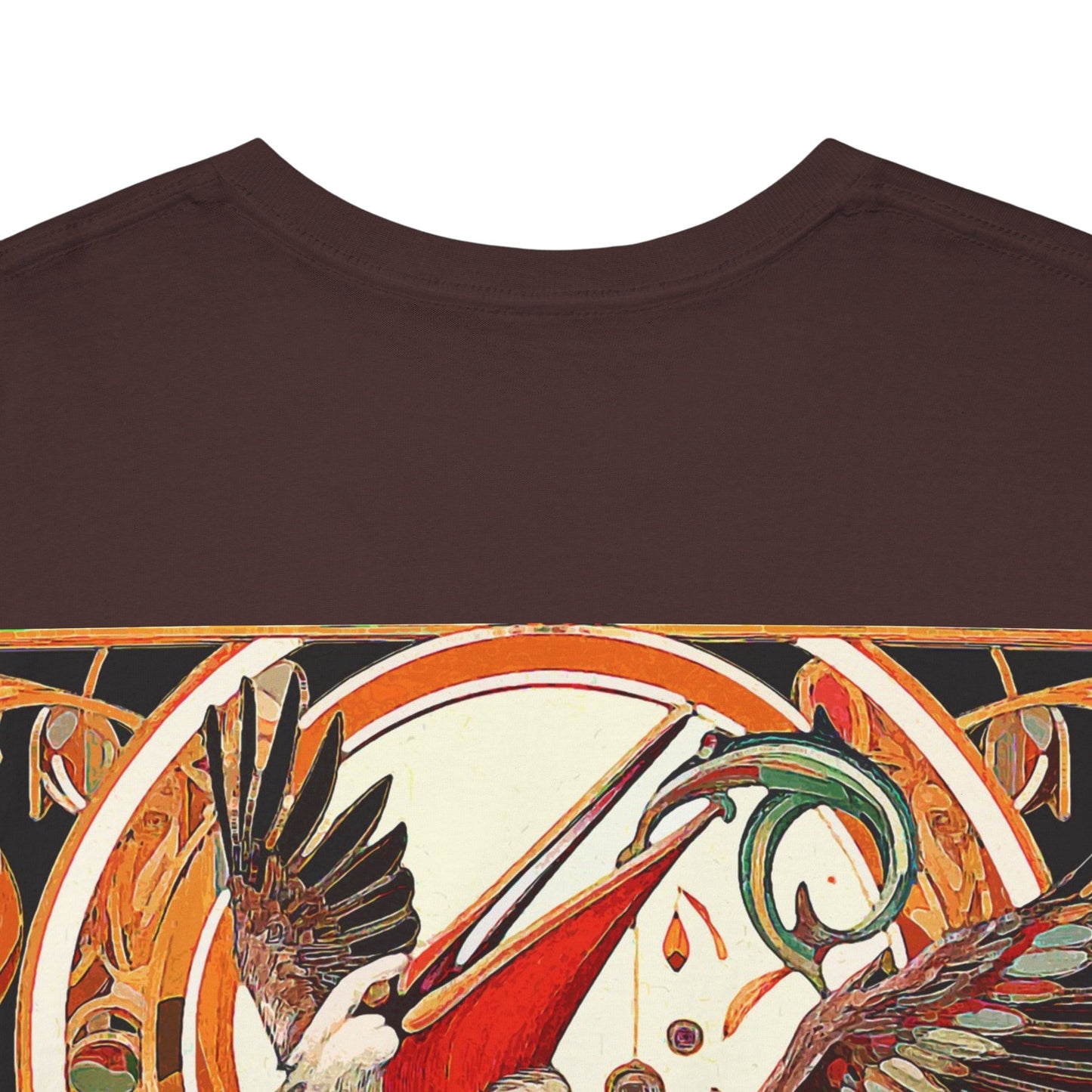 Magnificent Bird - Amazing Unisex Heavy Cotton Short Sleeve Tee Shirts!