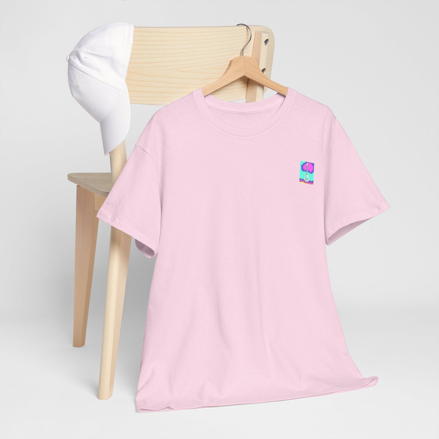 Psychedelic Guitar- Amazing Unisex Heavy Cotton Short Sleeve Tee Shirts!