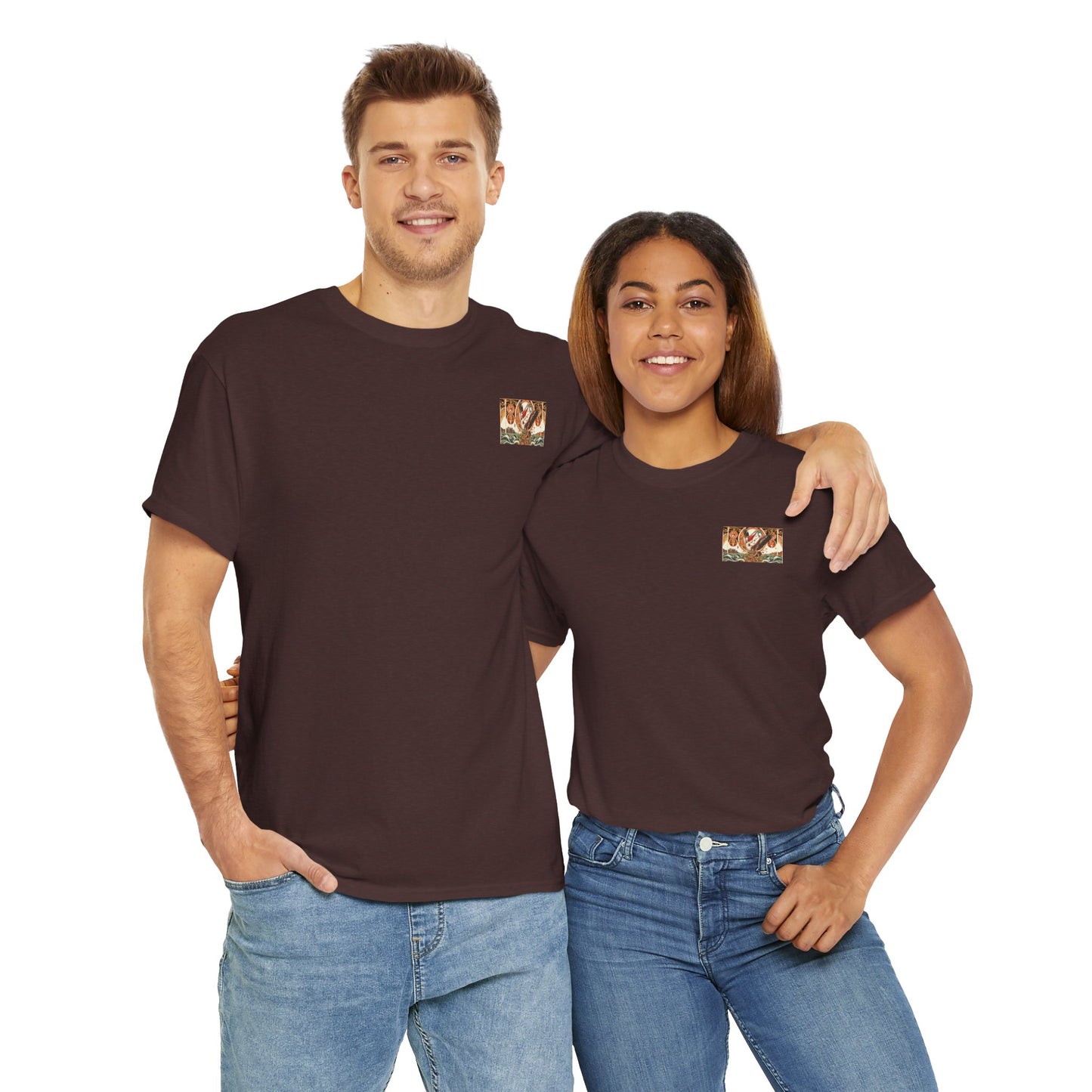 Magnificent Bird - Amazing Unisex Heavy Cotton Short Sleeve Tee Shirts!