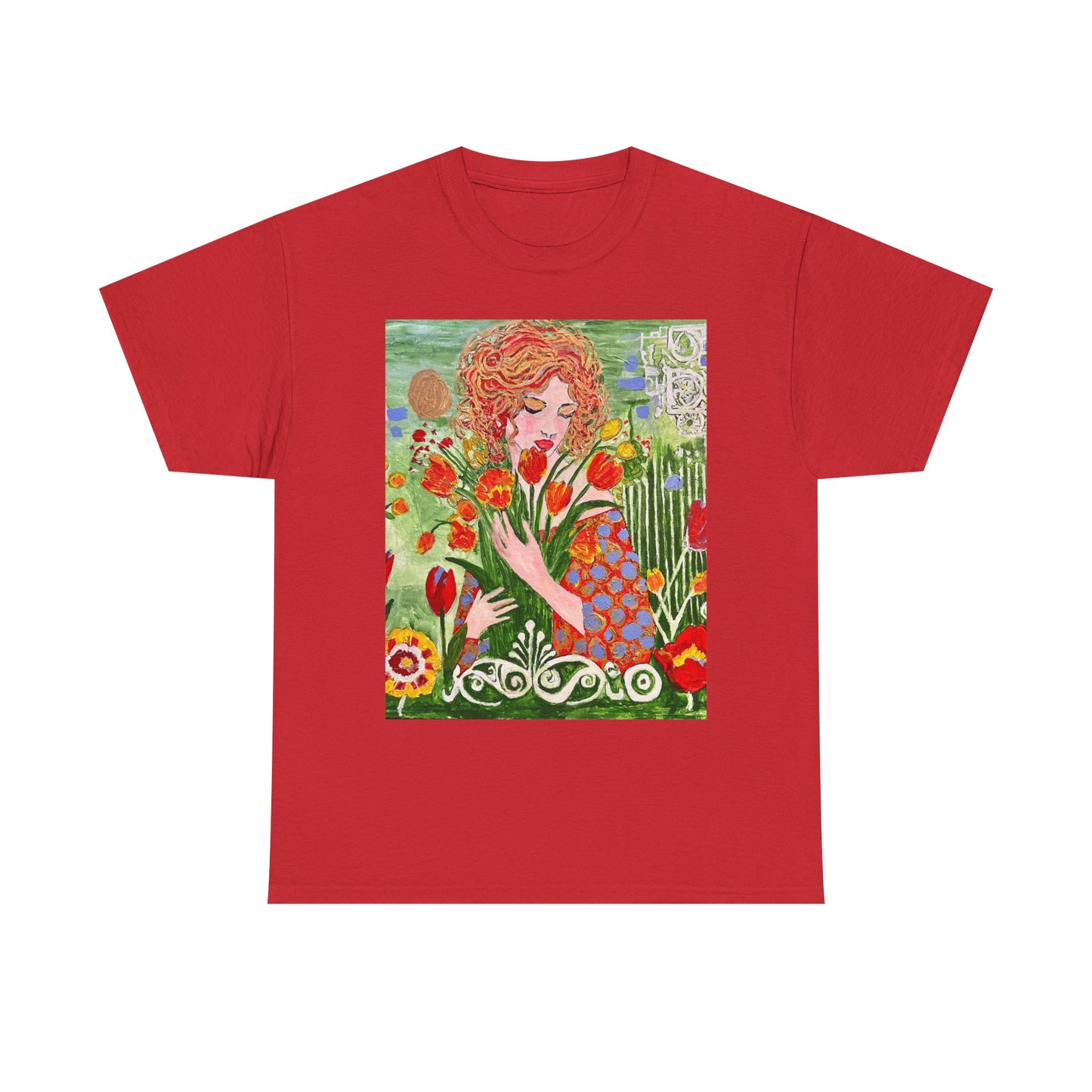 The Queen of Spring - Amazing Unisex Heavy Cotton Tee