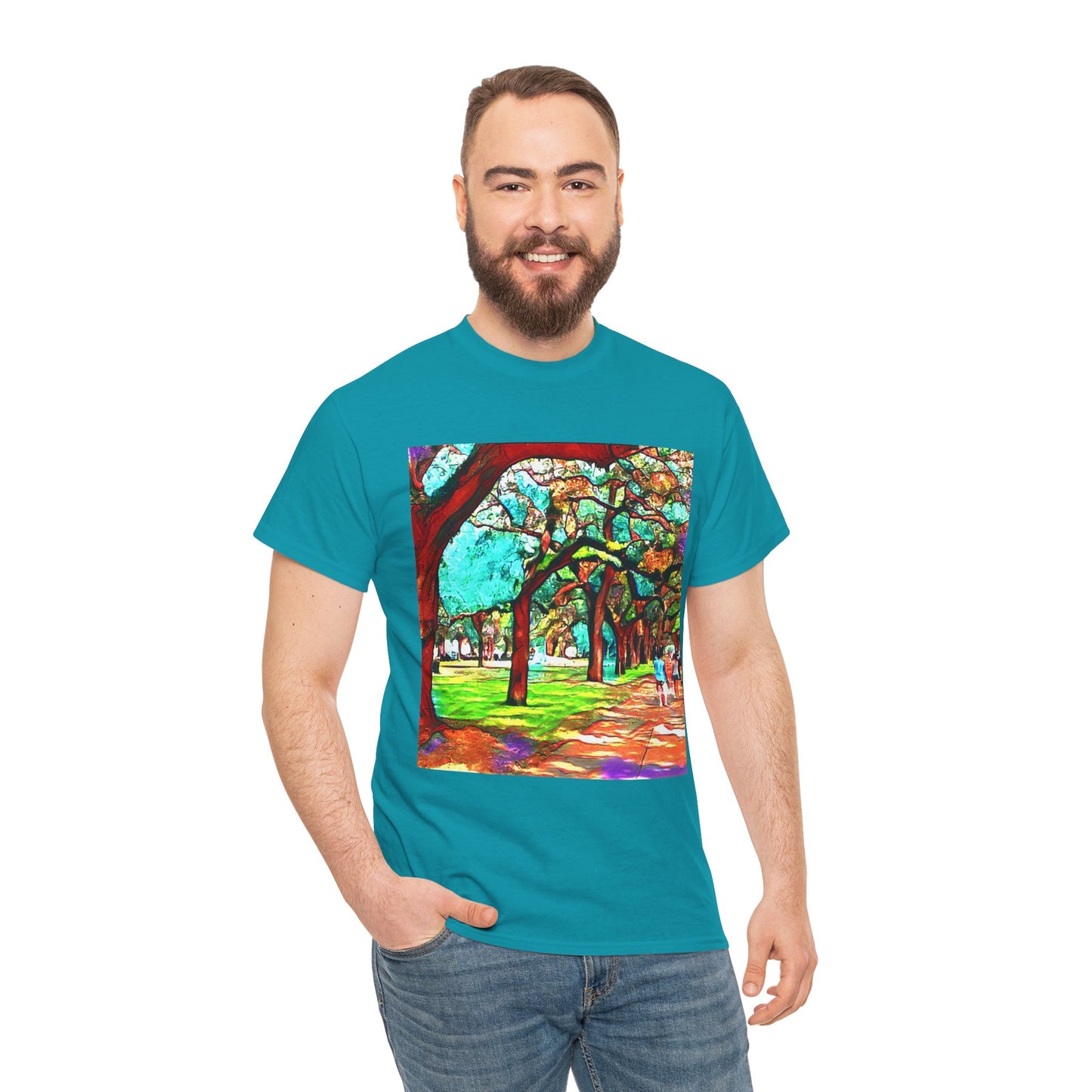 Savannah Walk -Amazing Unisex Heavy Cotton Short Sleeve Tee Shirts!