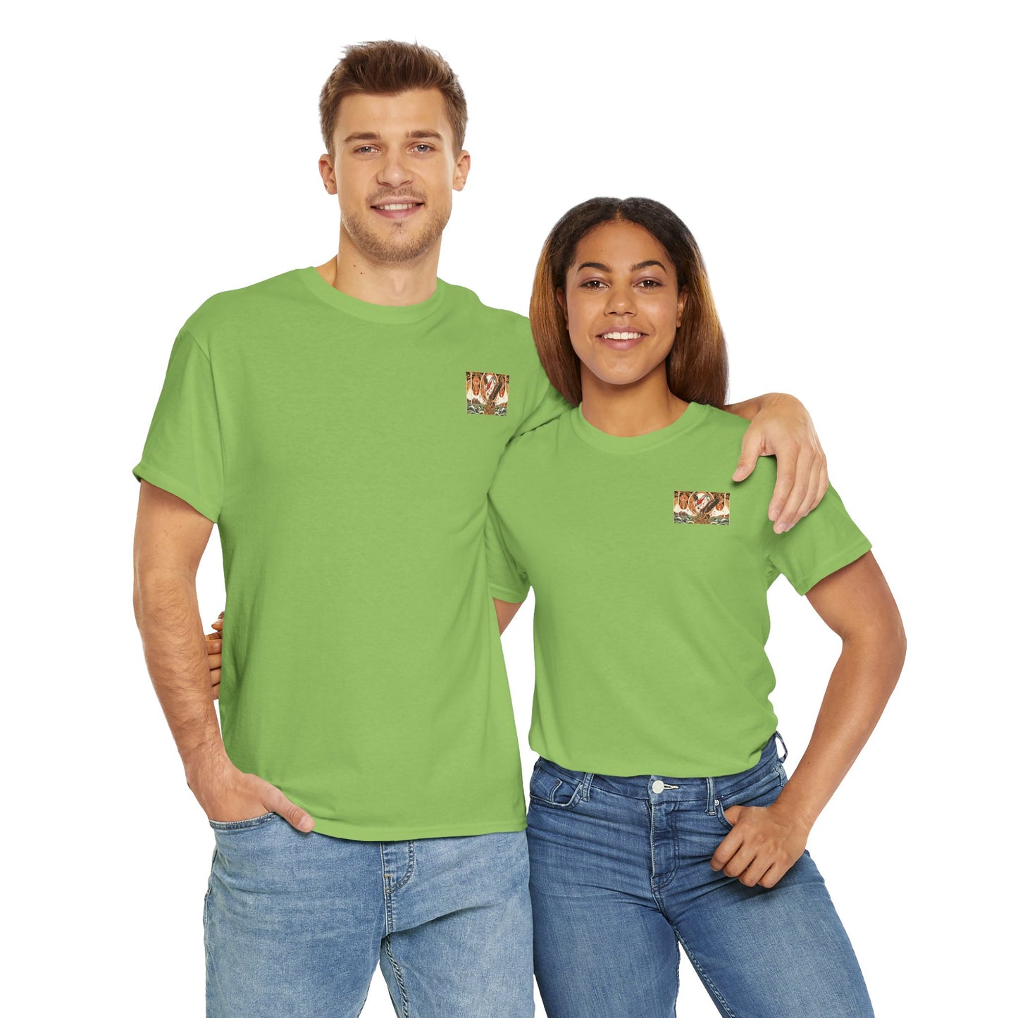 Magnificent Bird - Amazing Unisex Heavy Cotton Short Sleeve Tee Shirts!