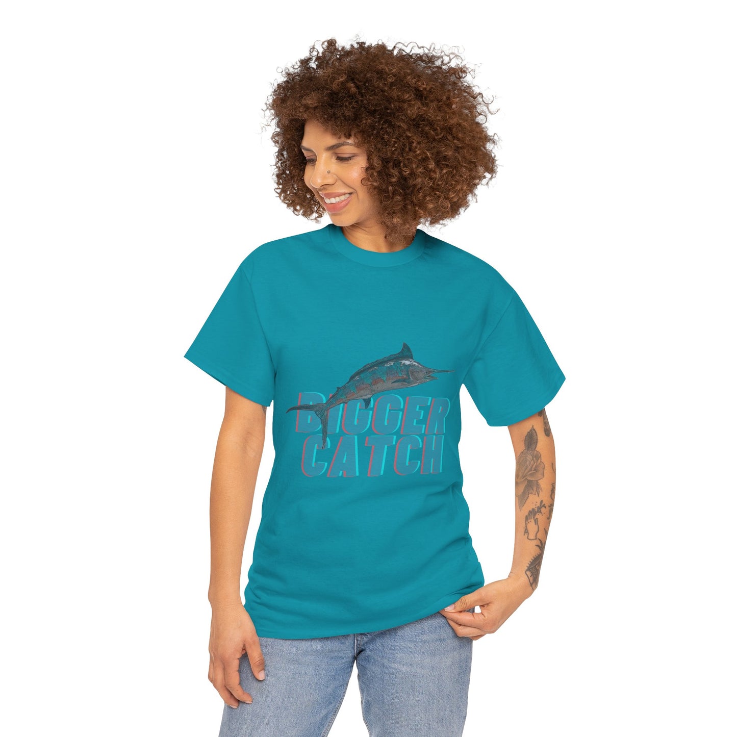 Big Catch - Amazing Unisex Heavy Cotton Short Sleeve Tee Shirts!