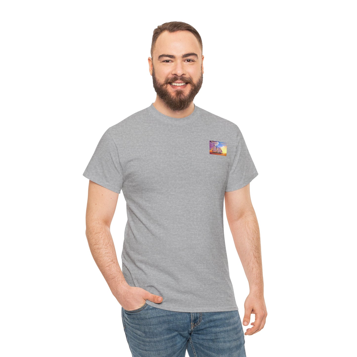 Smooth Sailing- Amazing Unisex Heavy Cotton Short Sleeve Tee Shirts!
