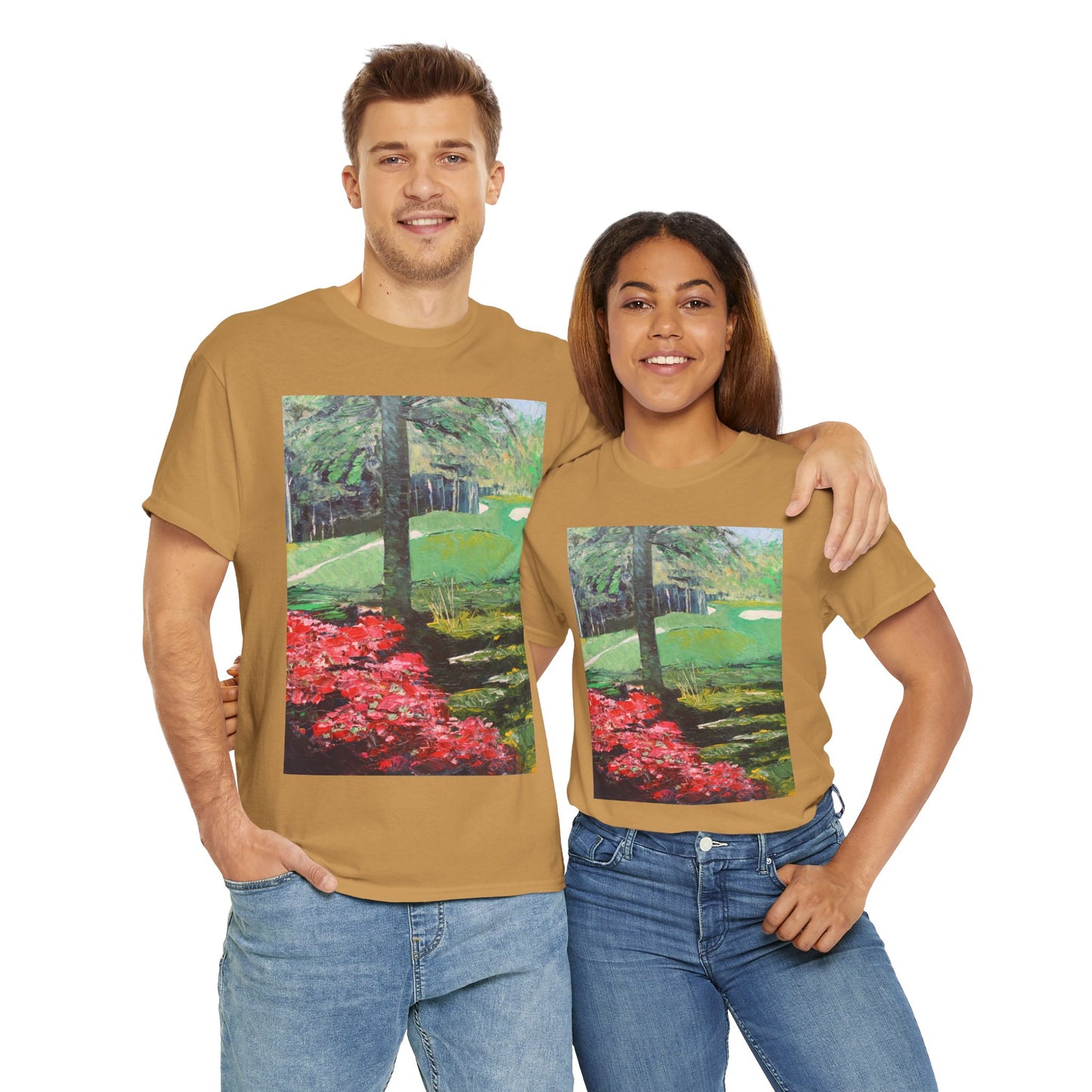 Masters Golf Course- Amazing Unisex Heavy Cotton Short Sleeve Tee Shirts!