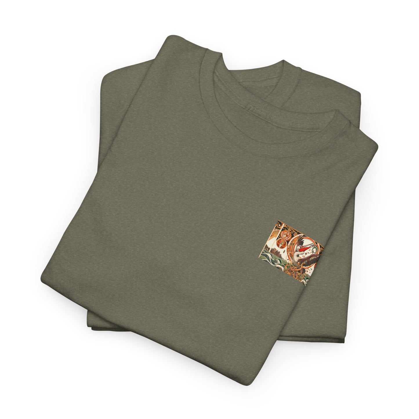 Magnificent Bird - Amazing Unisex Heavy Cotton Short Sleeve Tee Shirts!