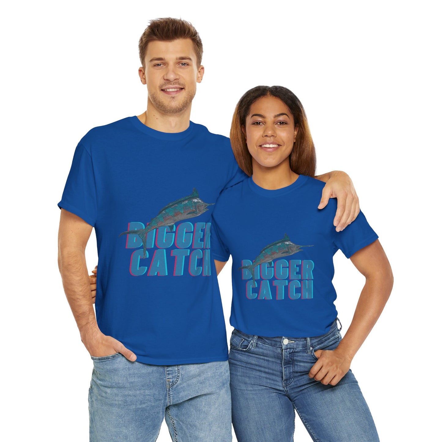 Big Catch - Amazing Unisex Heavy Cotton Short Sleeve Tee Shirts!