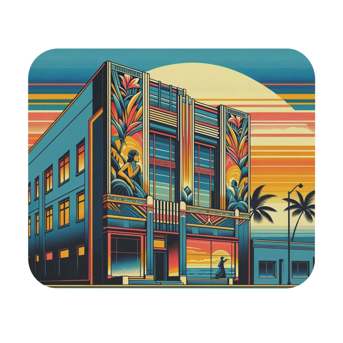 Art Deco Theatre Mousepad